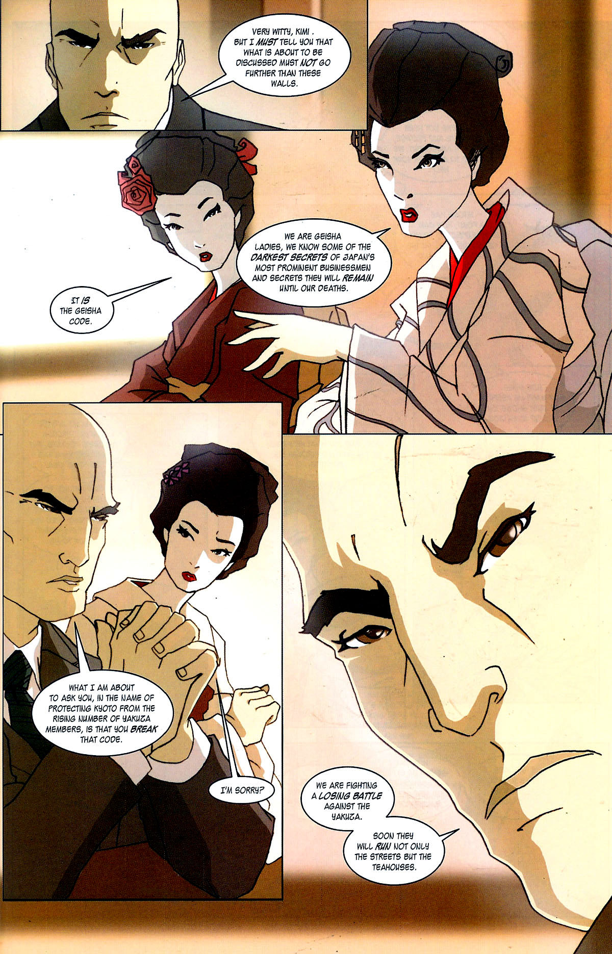 Read online Dark Mists comic -  Issue #1 - 5