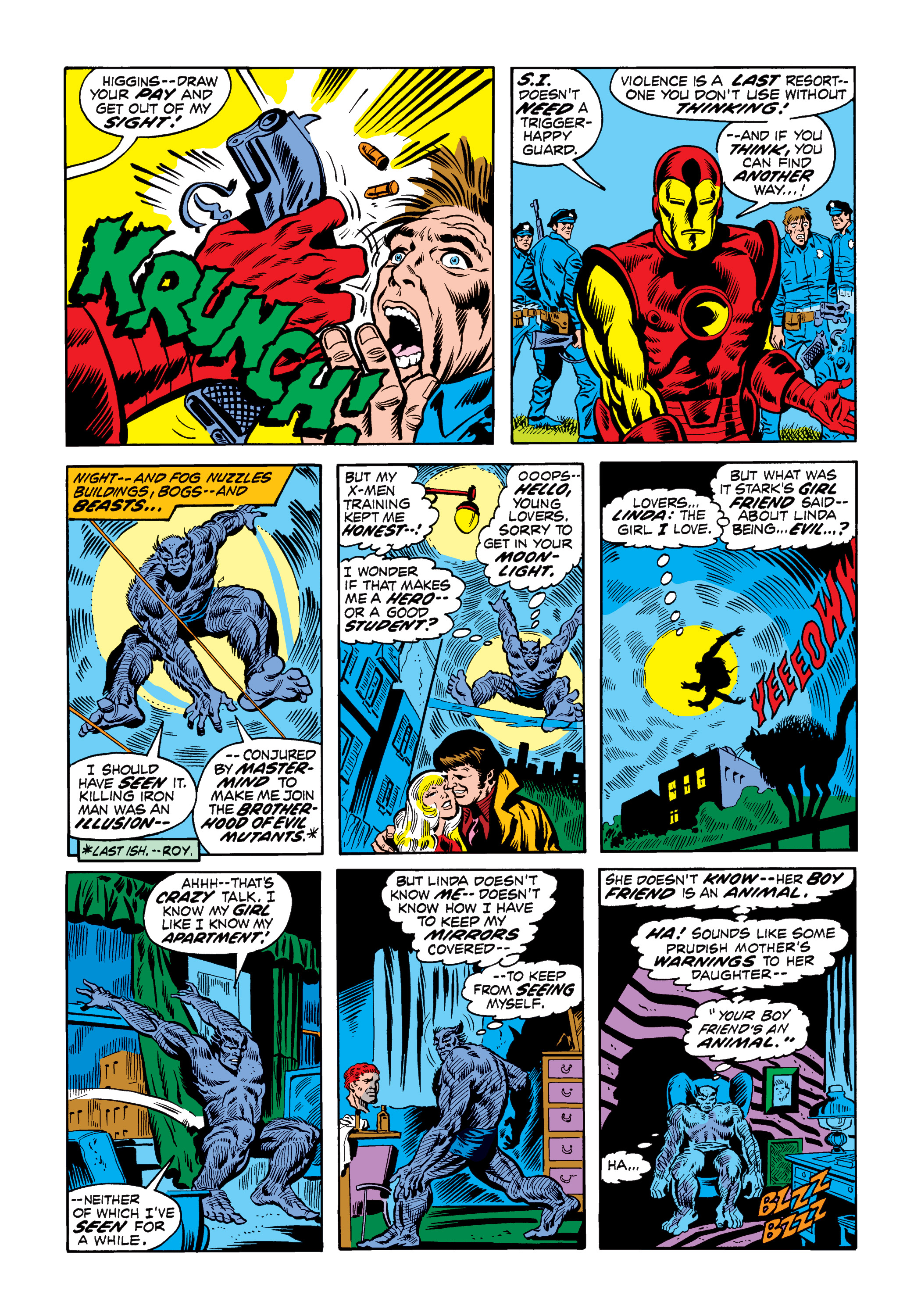 Read online Marvel Masterworks: The X-Men comic -  Issue # TPB 7 (Part 2) - 40