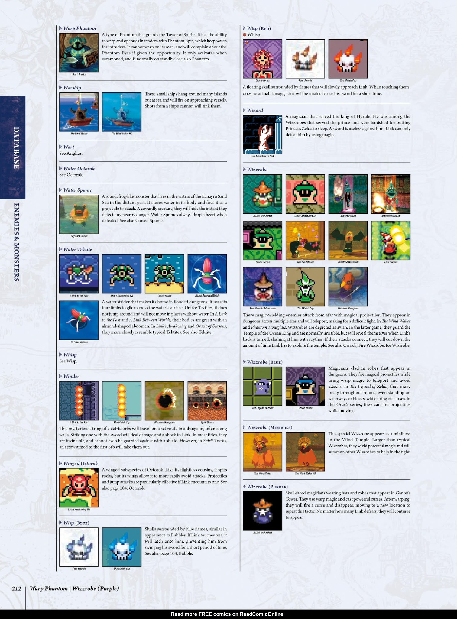 Read online The Legend of Zelda Encyclopedia comic -  Issue # TPB (Part 3) - 16