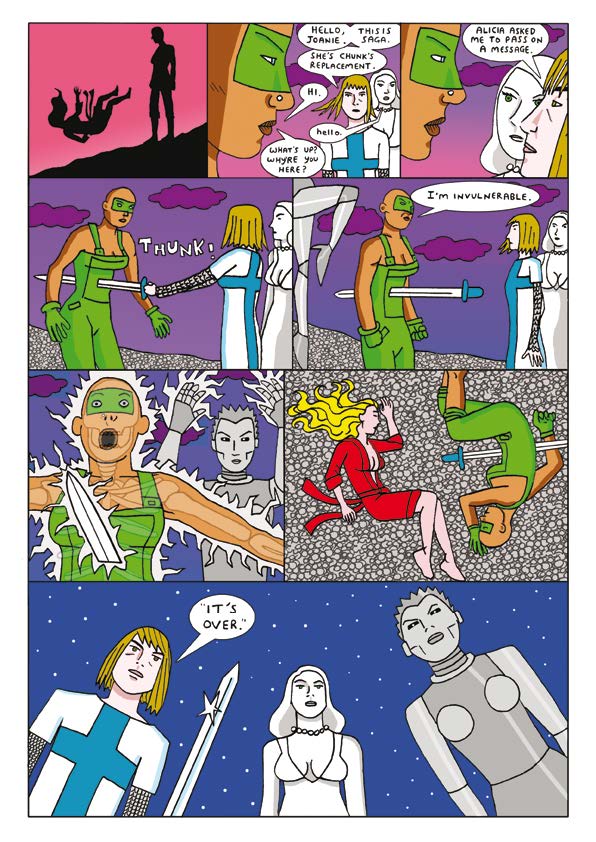 Read online Spandex comic -  Issue #4 - 21