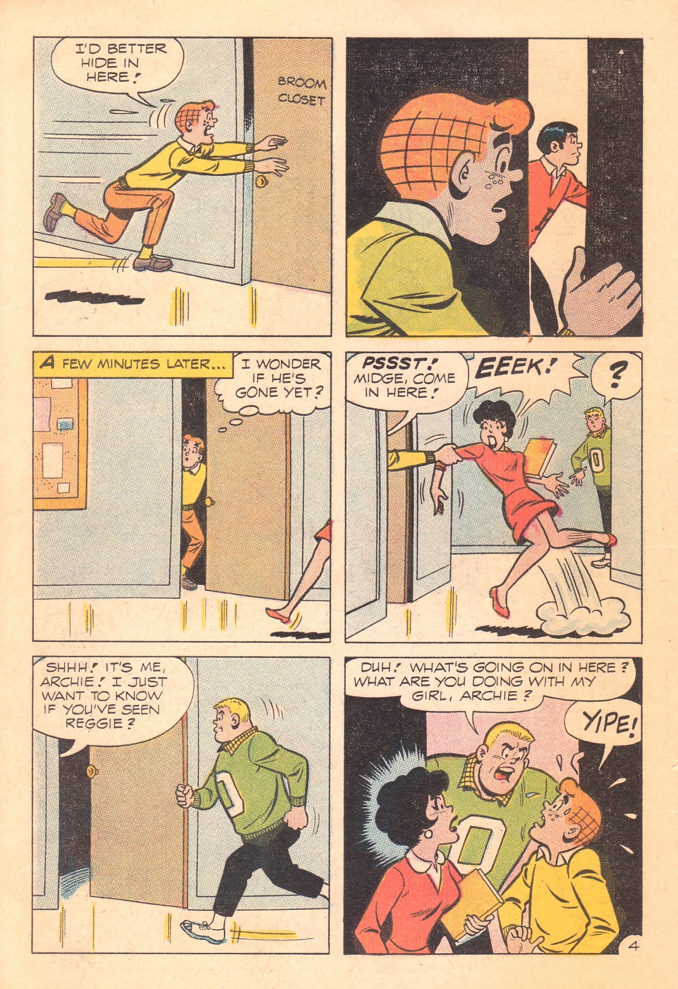 Read online Reggie and Me (1966) comic -  Issue #34 - 6