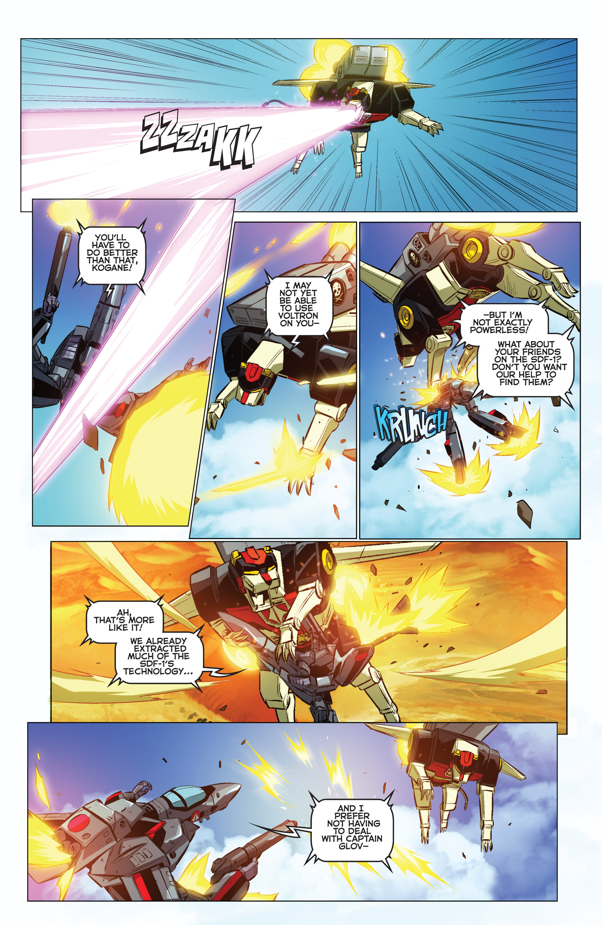 Read online Robotech/Voltron comic -  Issue #4 - 21