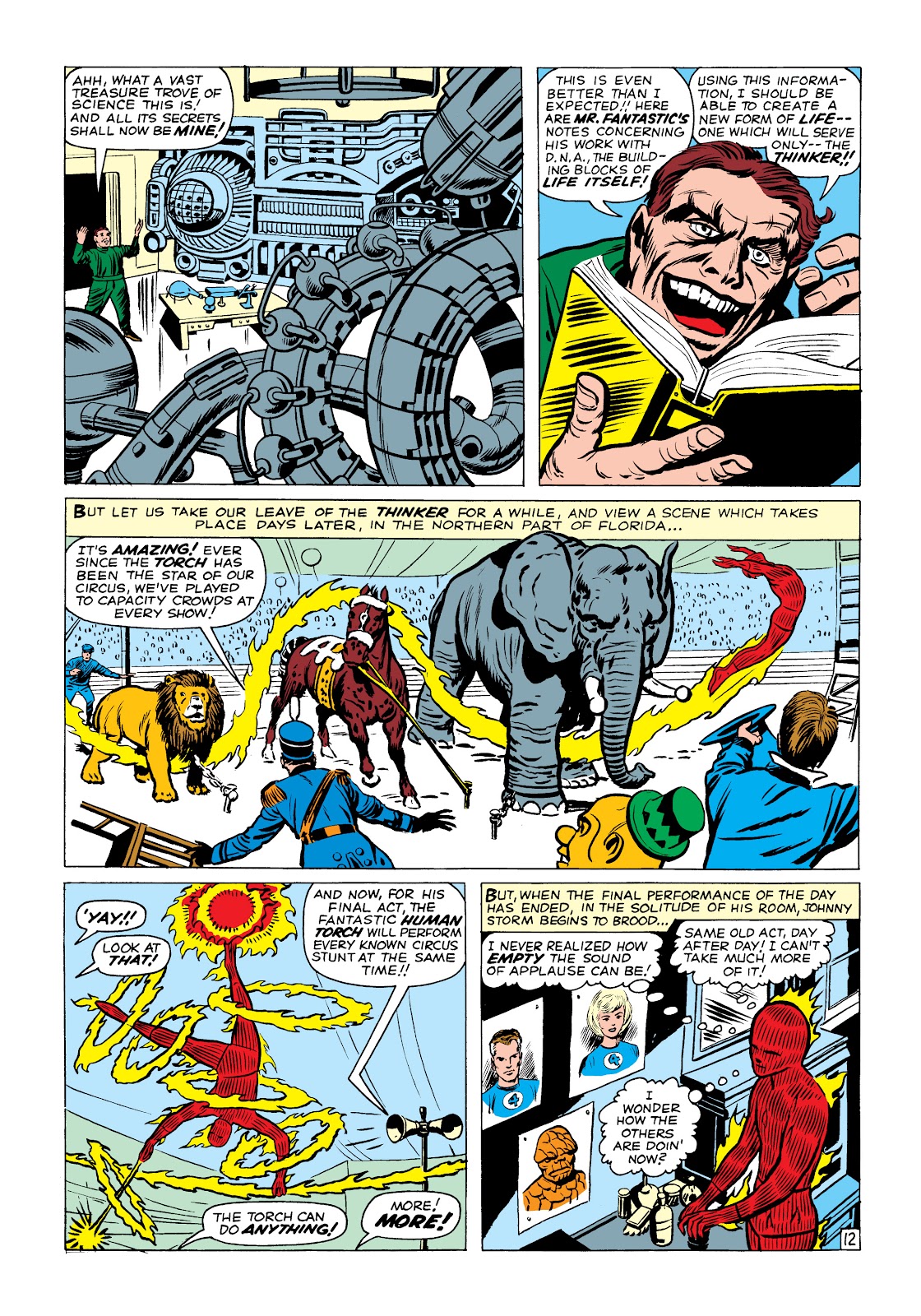 Read online Marvel Masterworks: The Fantastic Four comic - Issue # TPB 2 (Part 2) - 12