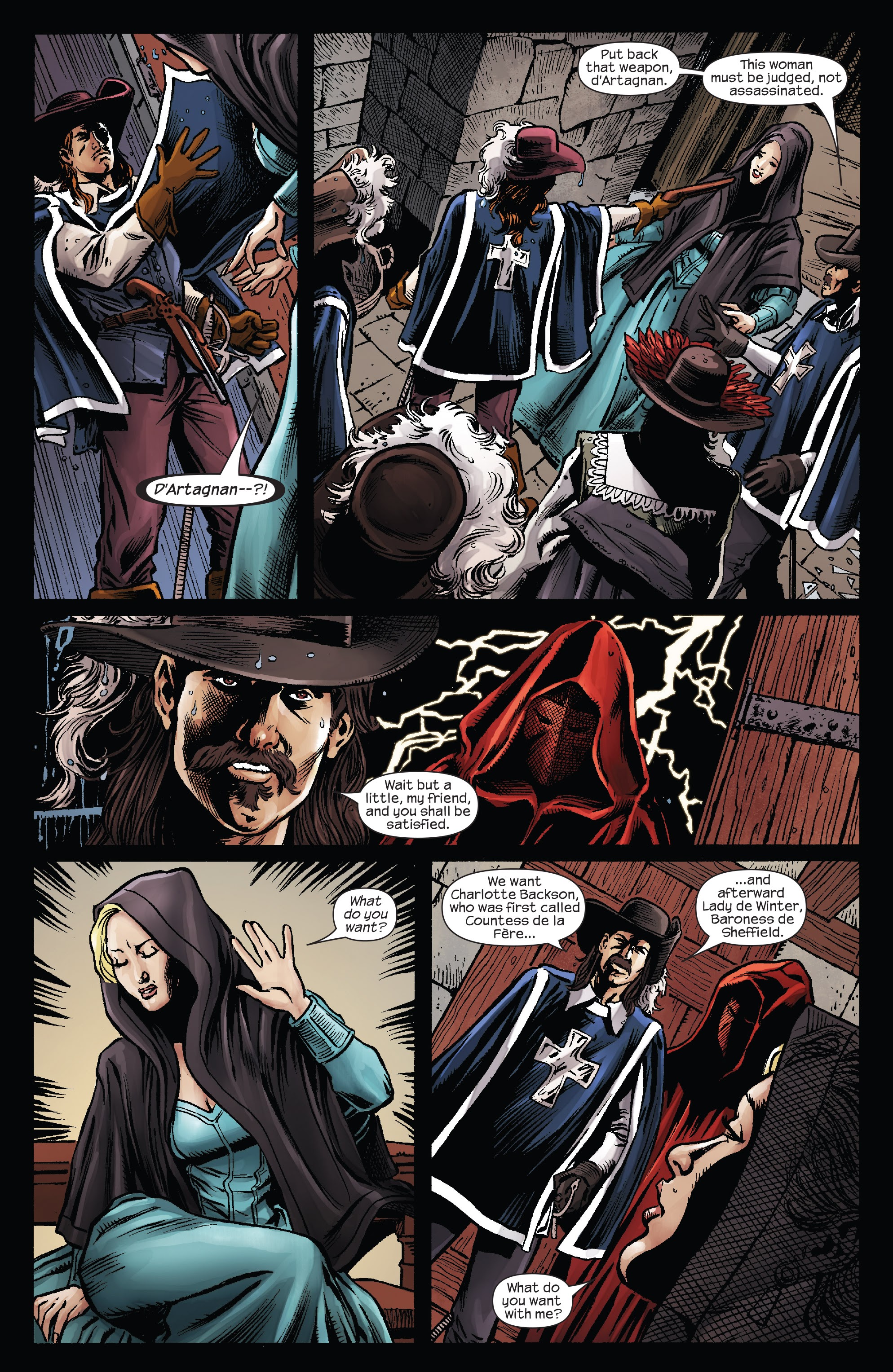 Read online Marvel Illustrated: The Three Musketeers comic -  Issue #6 - 8