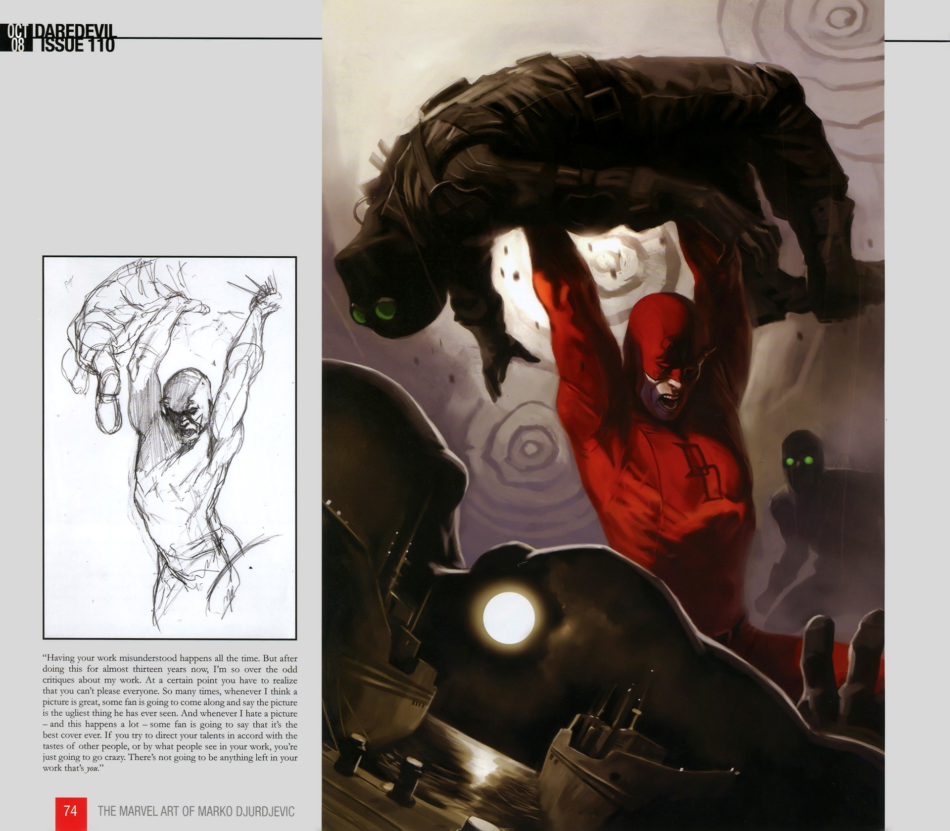 Read online The Marvel Art of Marko Djurdjevic comic -  Issue # TPB (Part 1) - 75