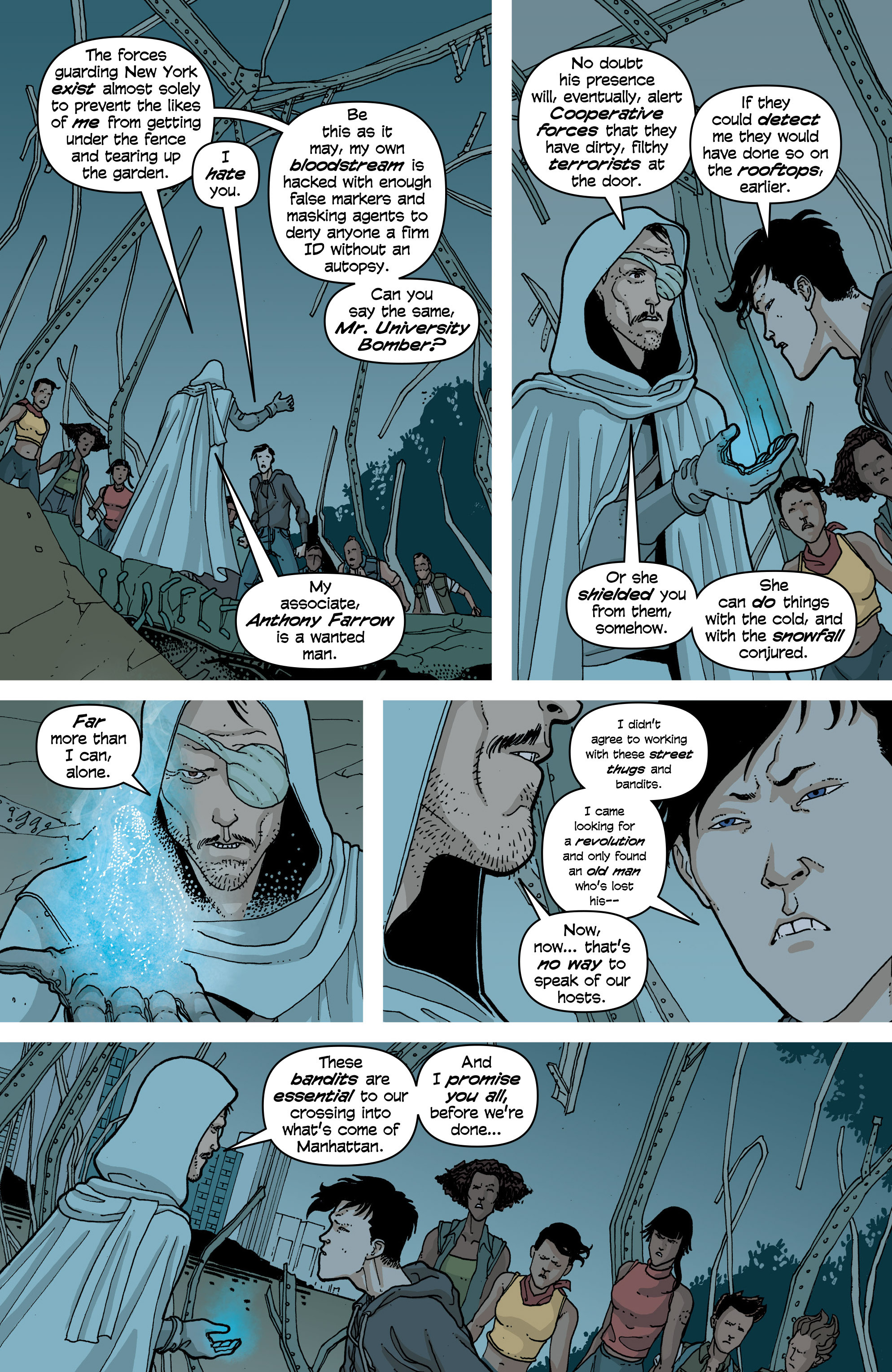Read online Snowfall comic -  Issue #5 - 12