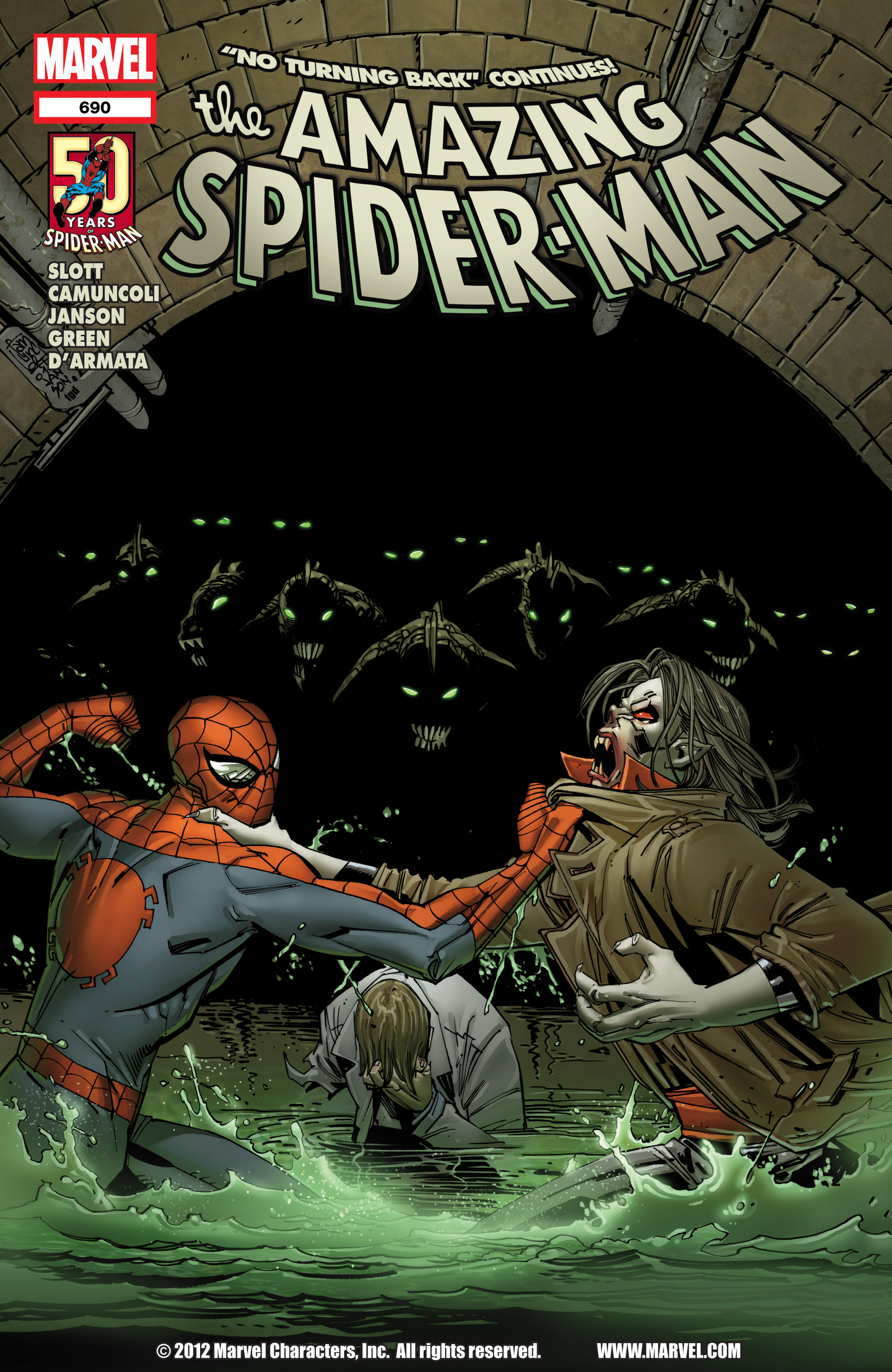 Read online The Amazing Spider-Man (1963) comic -  Issue #690 - 1