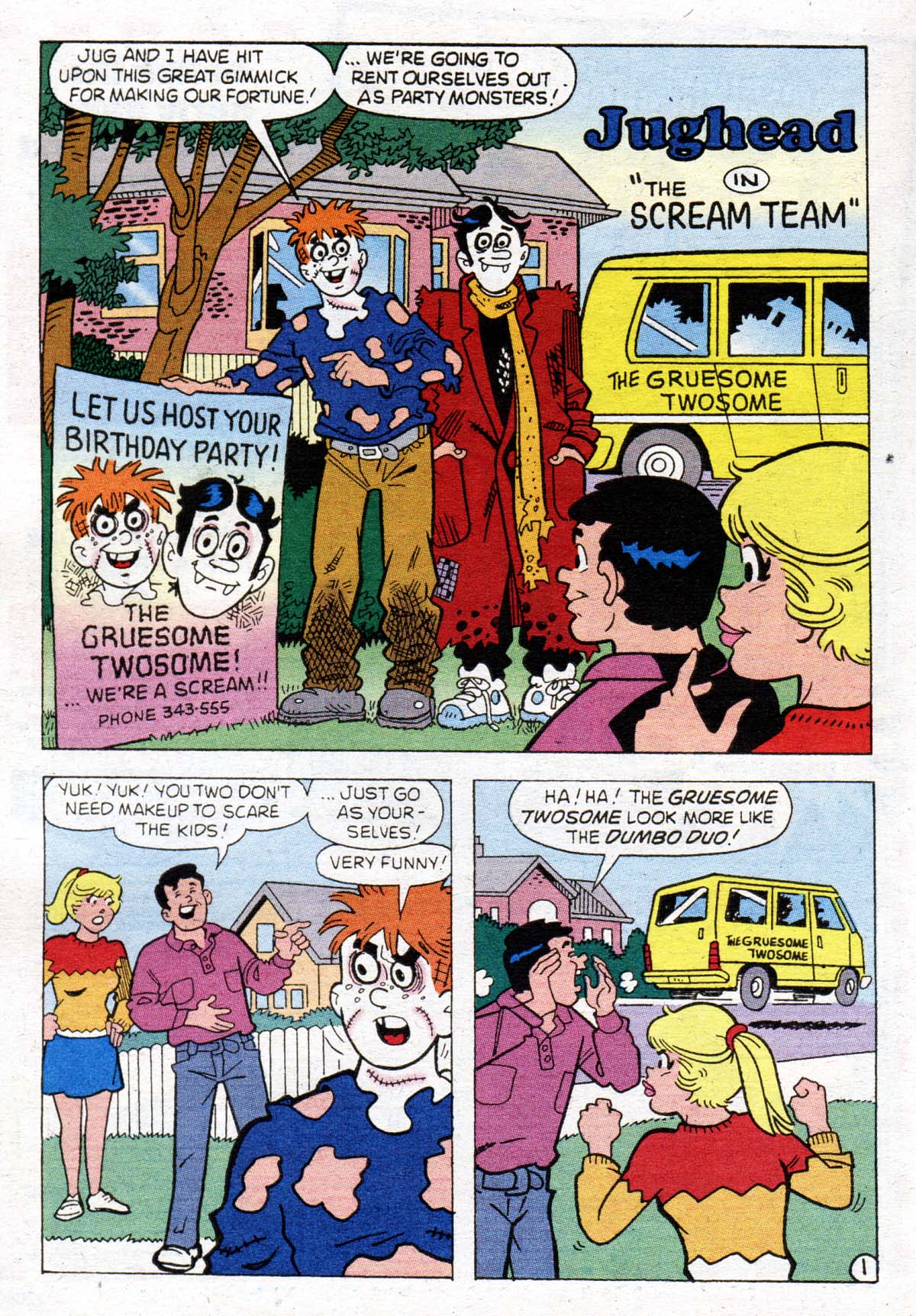 Read online Jughead's Double Digest Magazine comic -  Issue #89 - 146