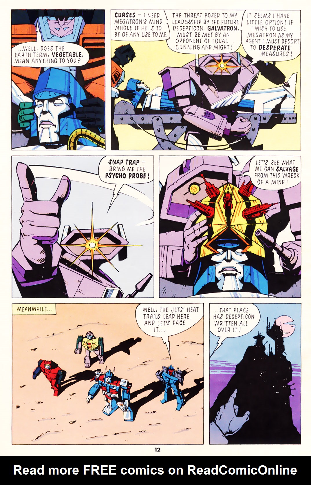Read online The Transformers (UK) comic -  Issue #160 - 11