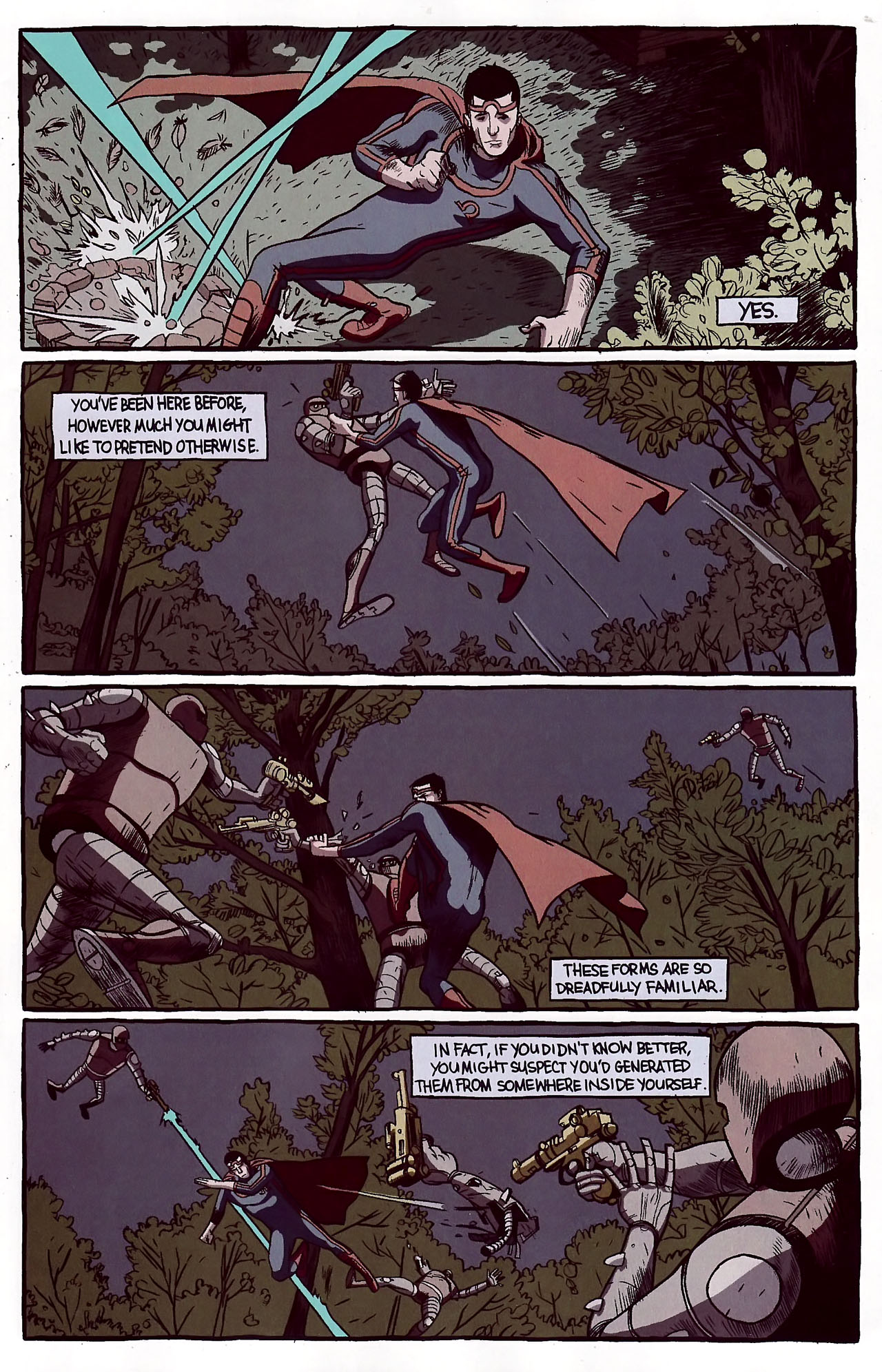 Read online Omega: The Unknown (2007) comic -  Issue #1 - 5