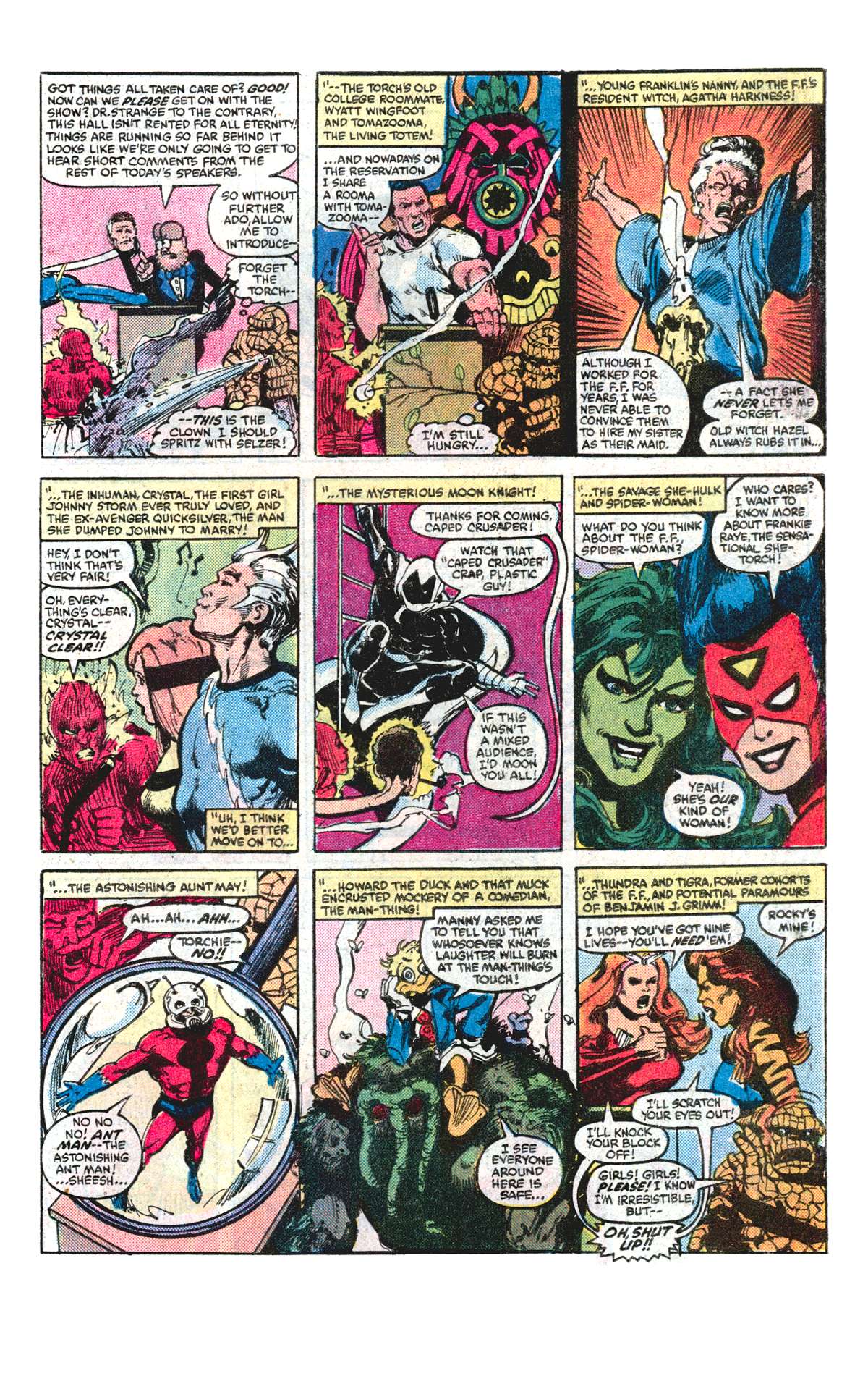Read online Fantastic Four Roast comic -  Issue # Full - 30