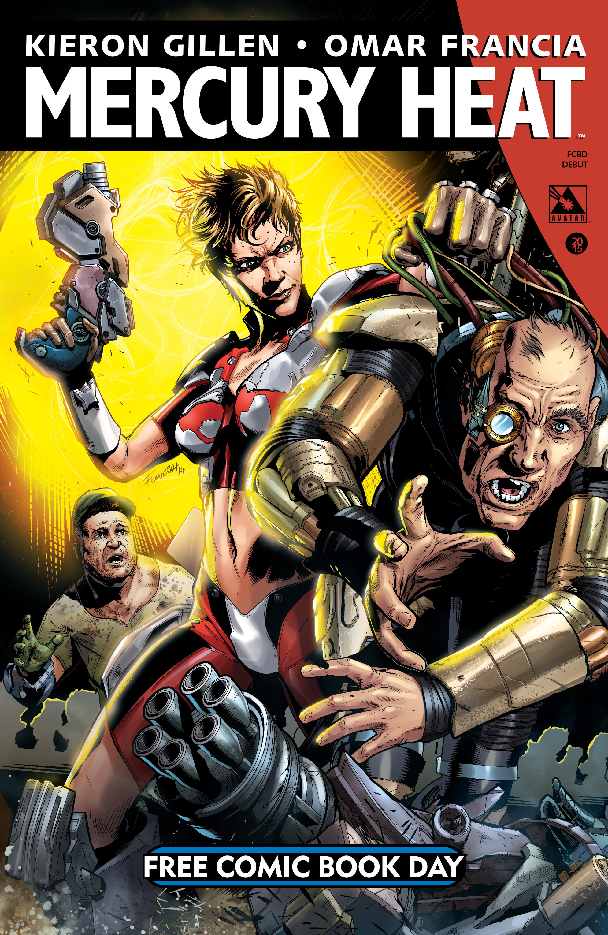 Read online Free Comic Book Day 2015 comic -  Issue # Mercury Heat Debut - 1