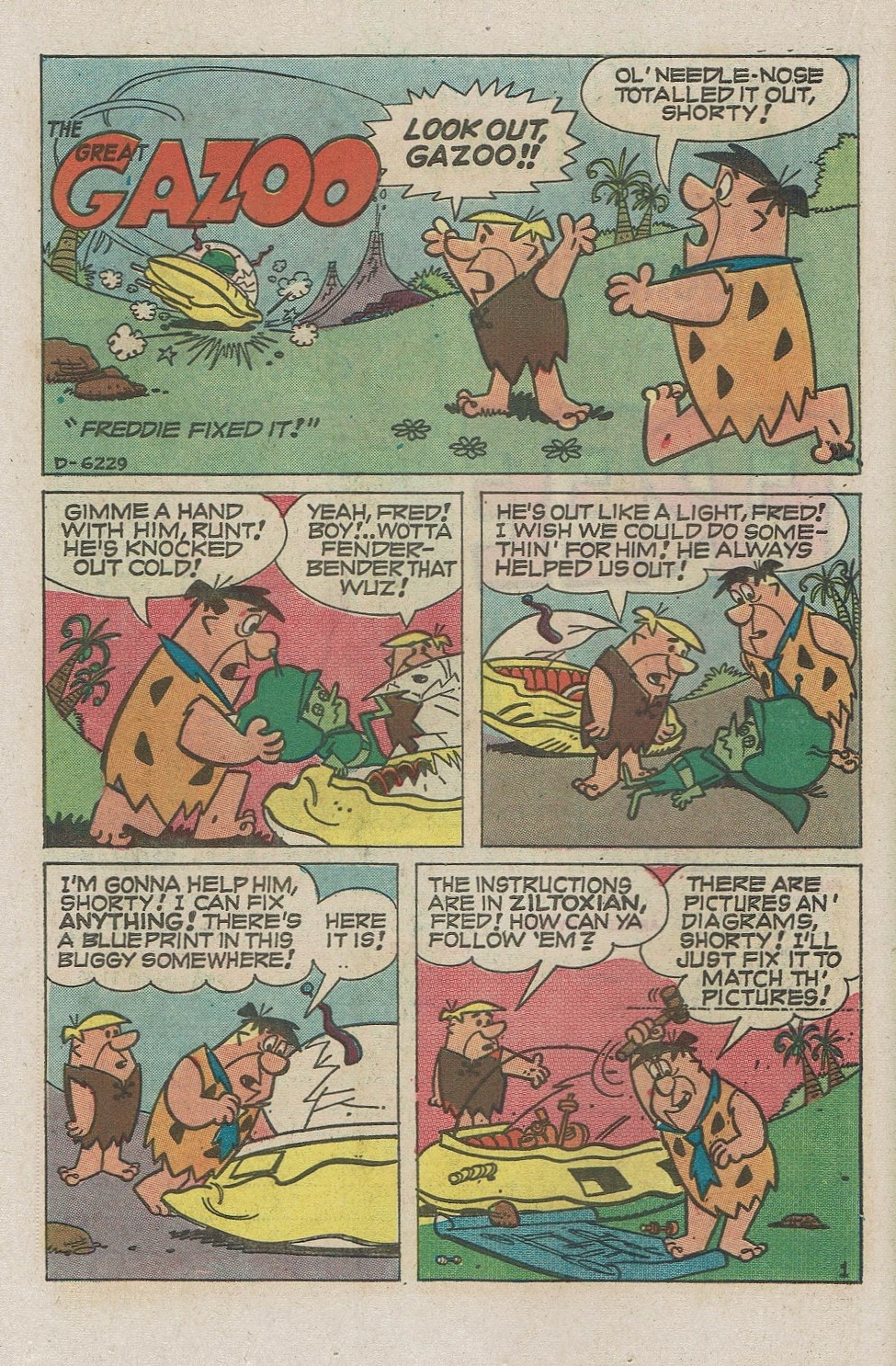 Read online Great Gazoo comic -  Issue #7 - 18