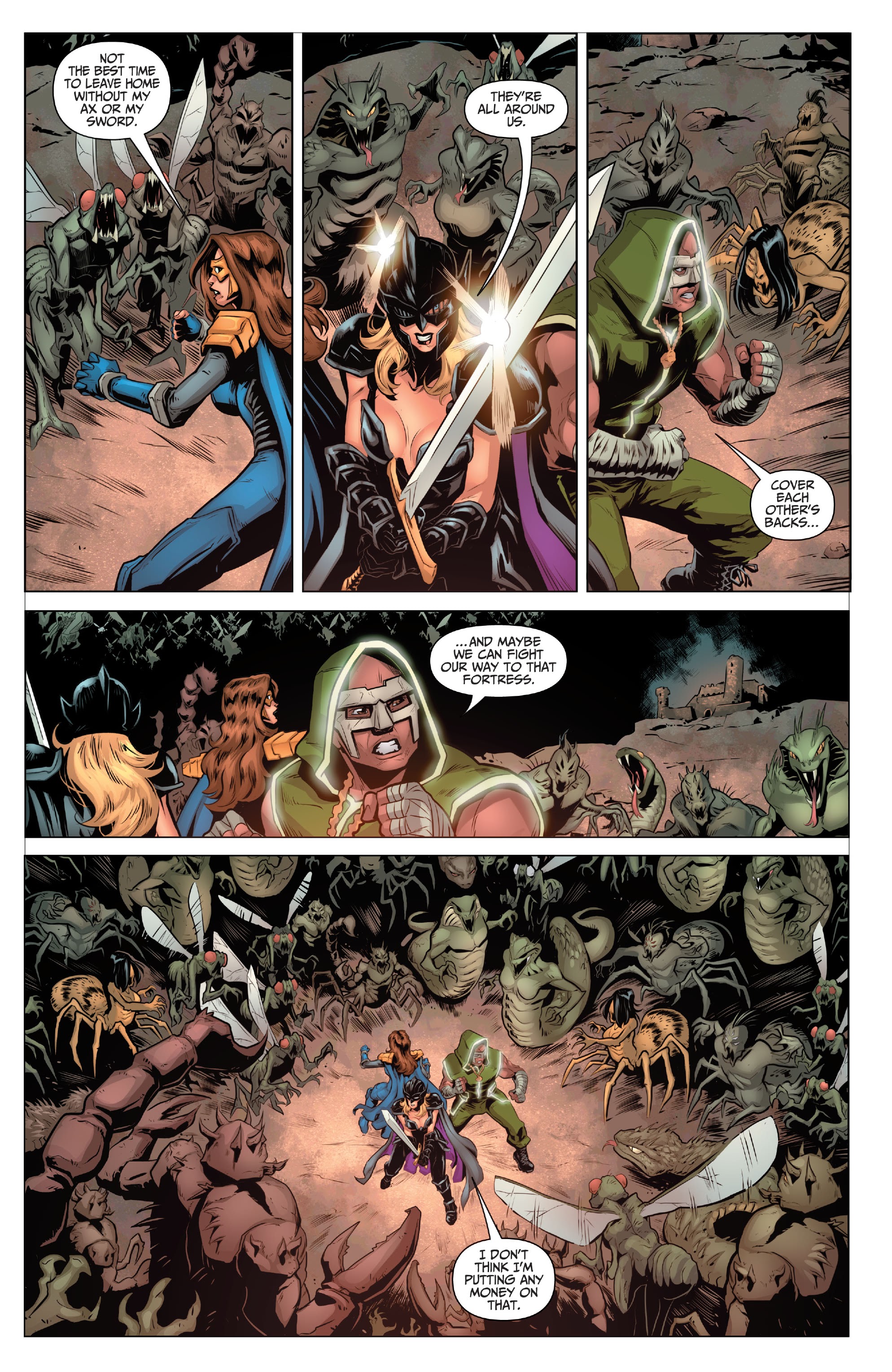 Read online Robyn Hood Annual: The Swarm comic -  Issue # Full - 32