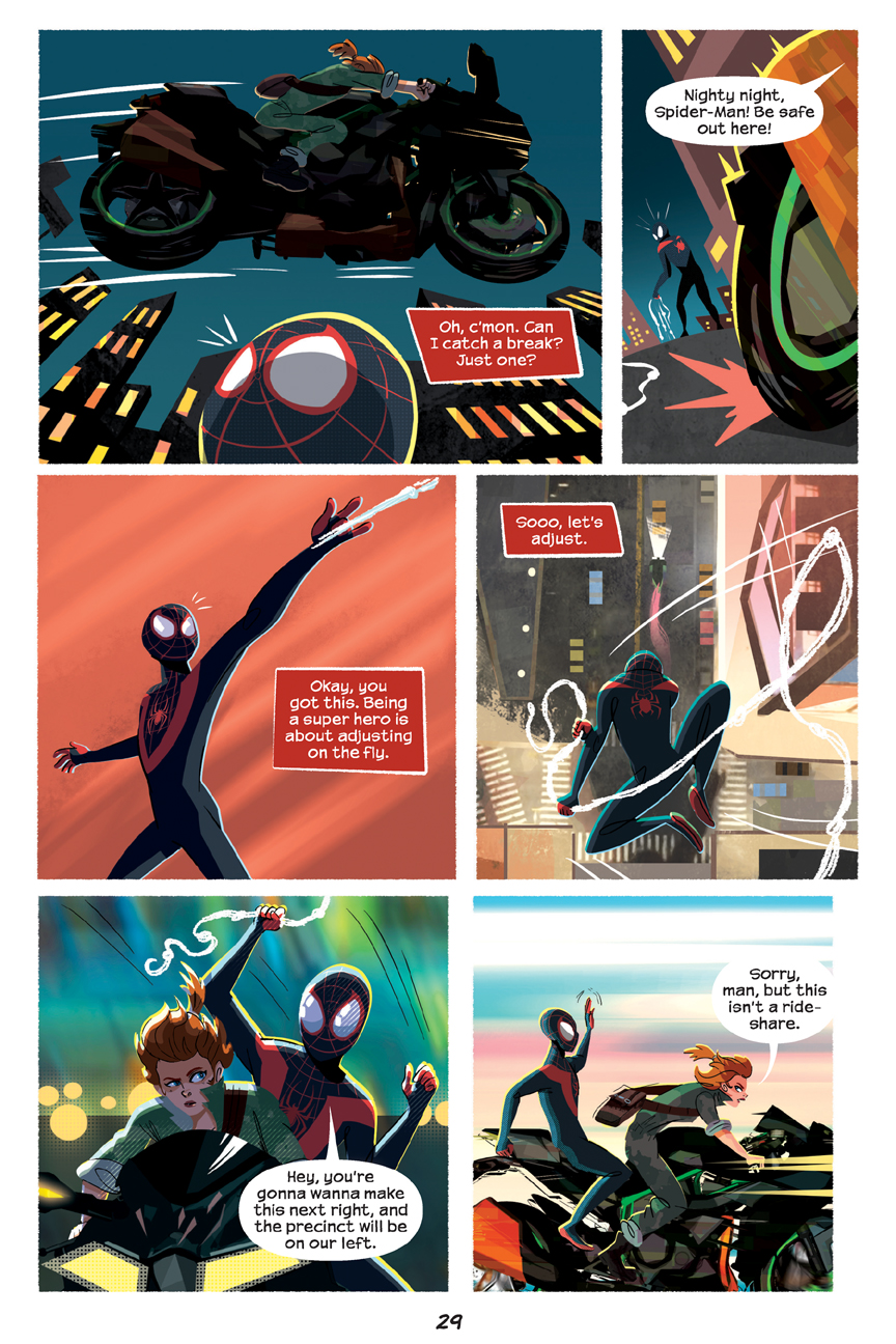 Read online Miles Morales: Shock Waves comic -  Issue # TPB - 33