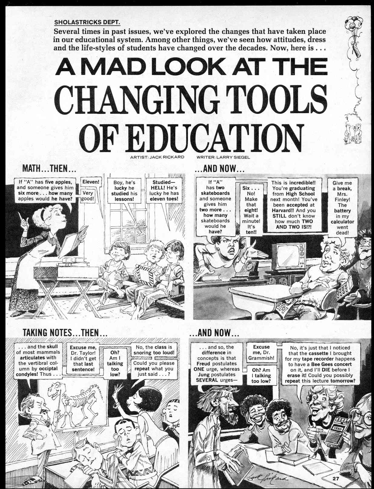 Read online MAD comic -  Issue #213 - 29