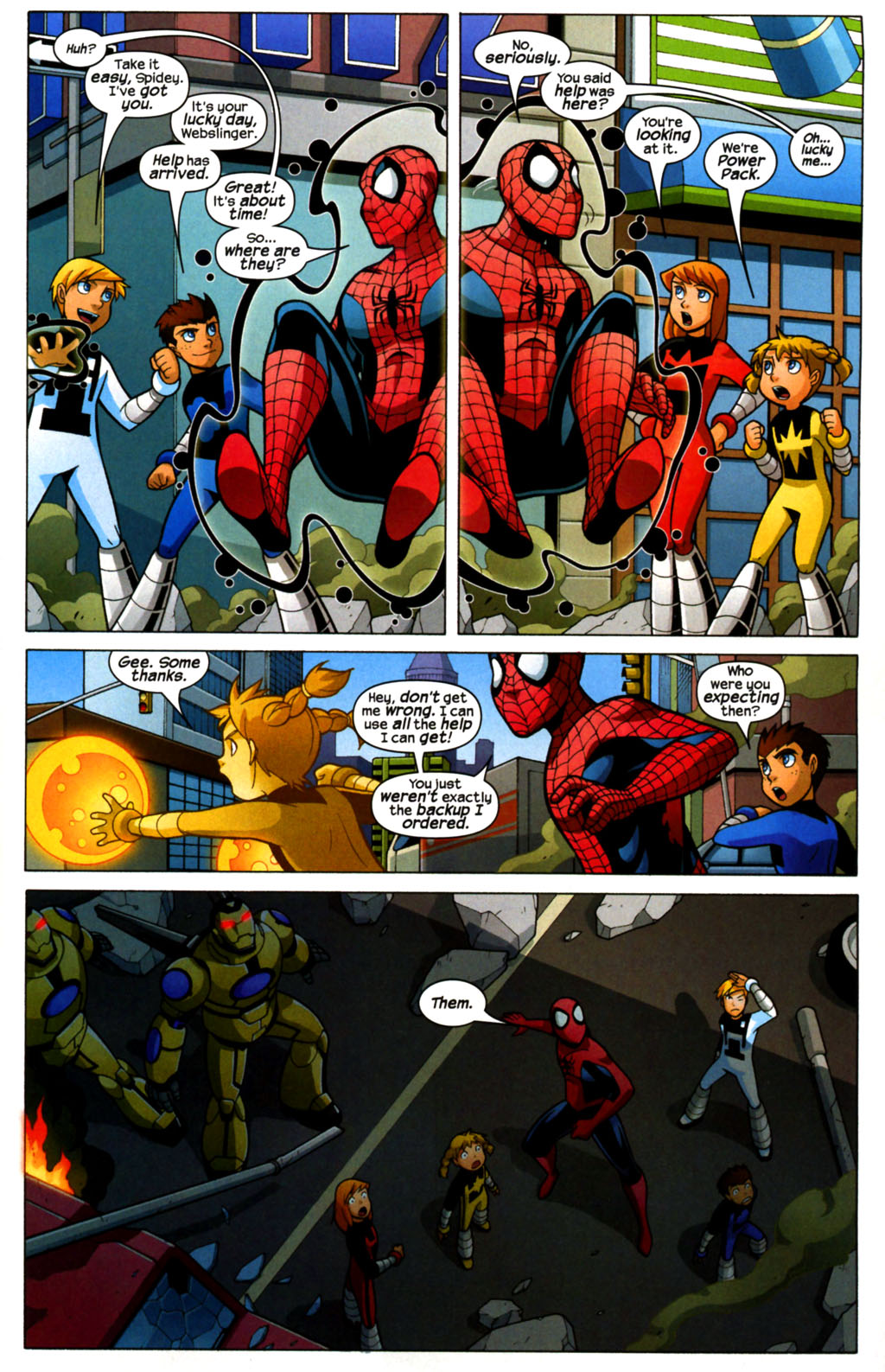 Read online Avengers and Power Pack Assemble! comic -  Issue #3 - 10