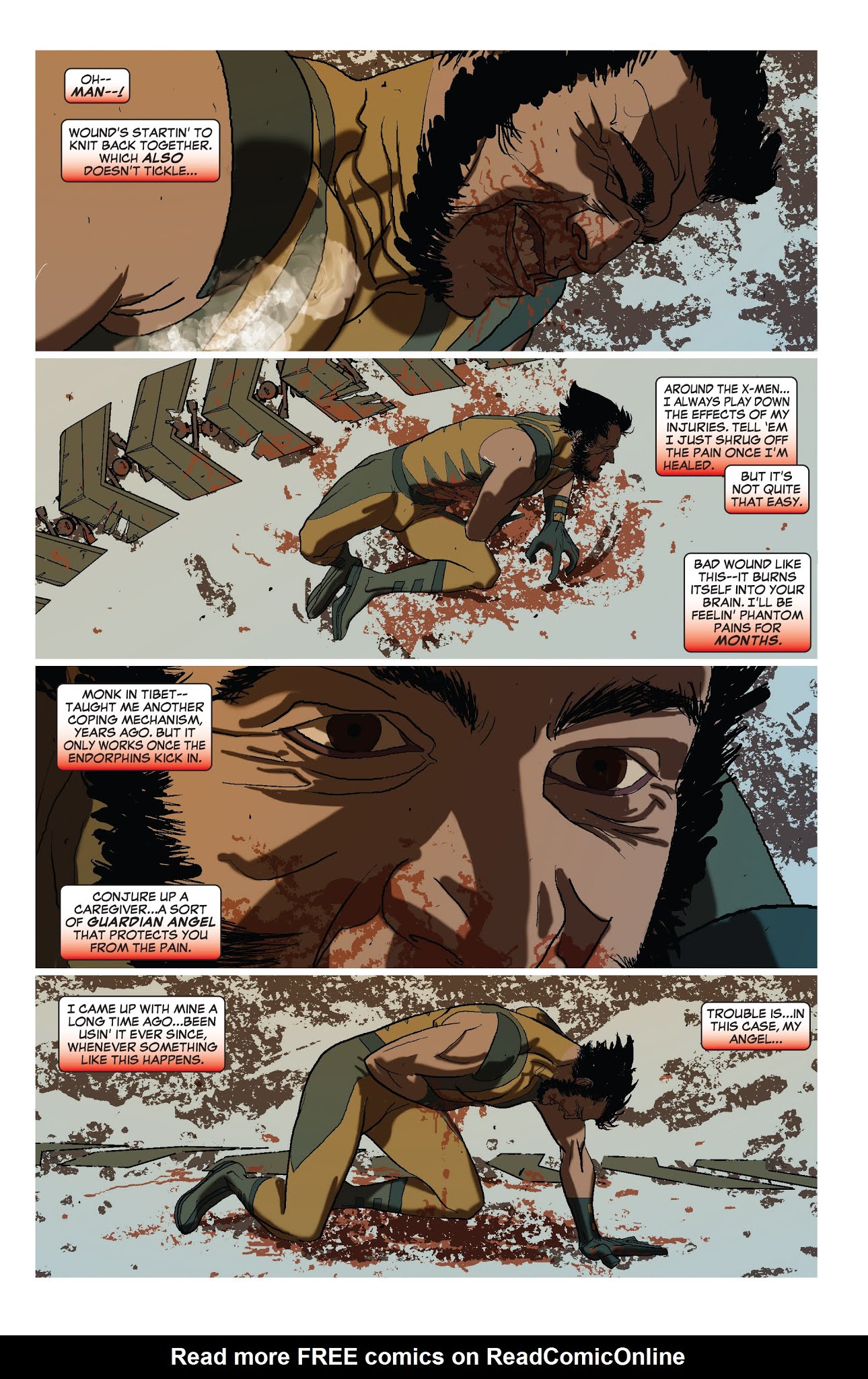 Read online Wolverine: Blood & Sorrow comic -  Issue # TPB - 12