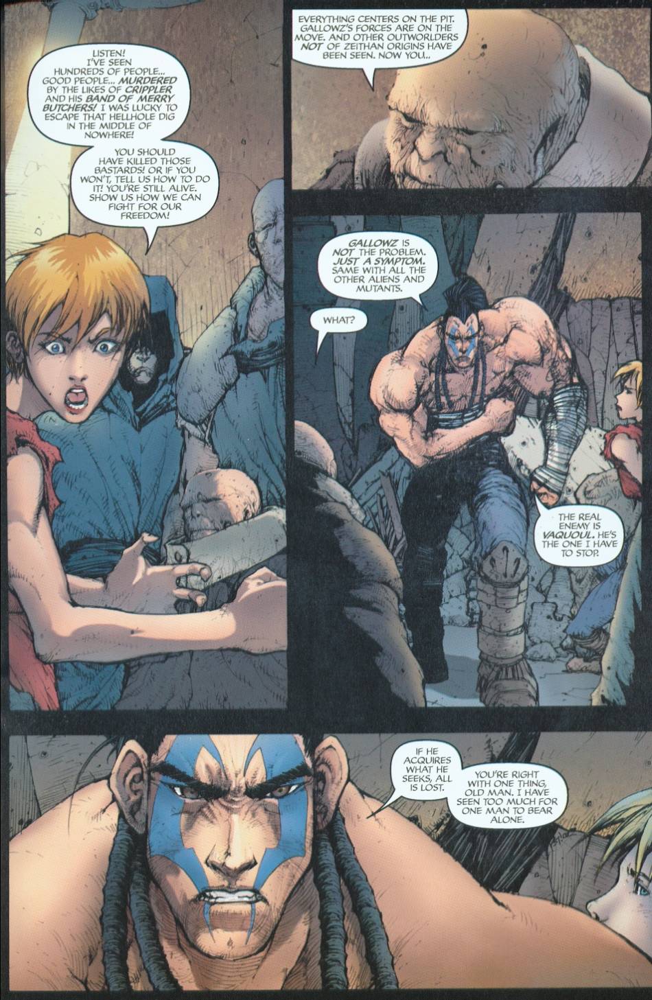 Read online Mutant Earth / Realm of the Claw (flipbook) comic -  Issue #3 - 17