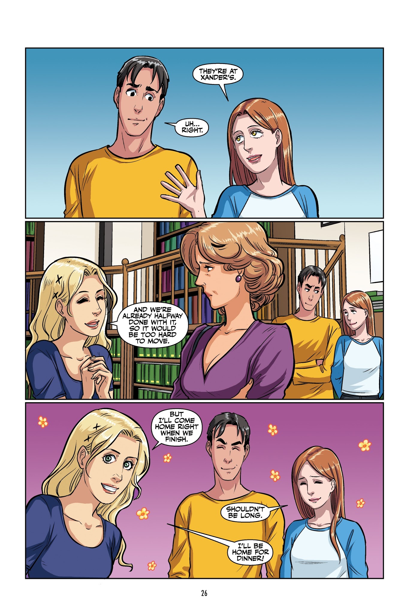 Read online Buffy: The High School Years–Parental Parasite comic -  Issue # TPB - 28