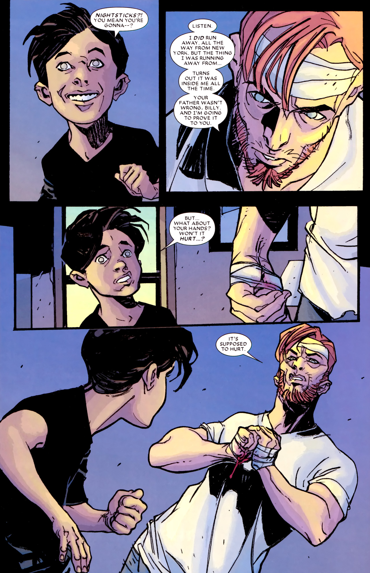 Read online Daredevil: Reborn comic -  Issue #4 - 9