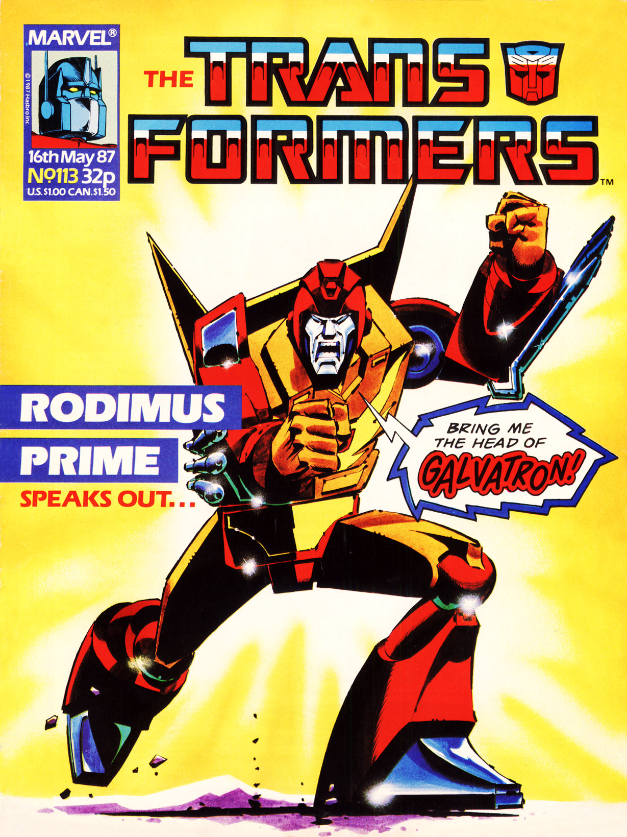 Read online The Transformers (UK) comic -  Issue #113 - 1