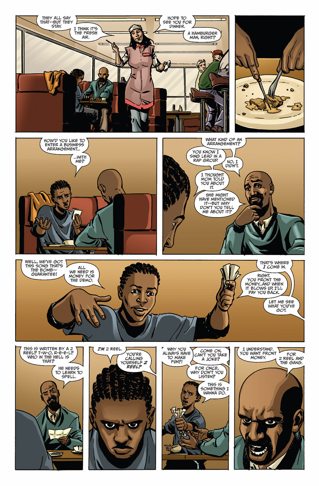 Read online Hunter's Moon comic -  Issue #1 - 13