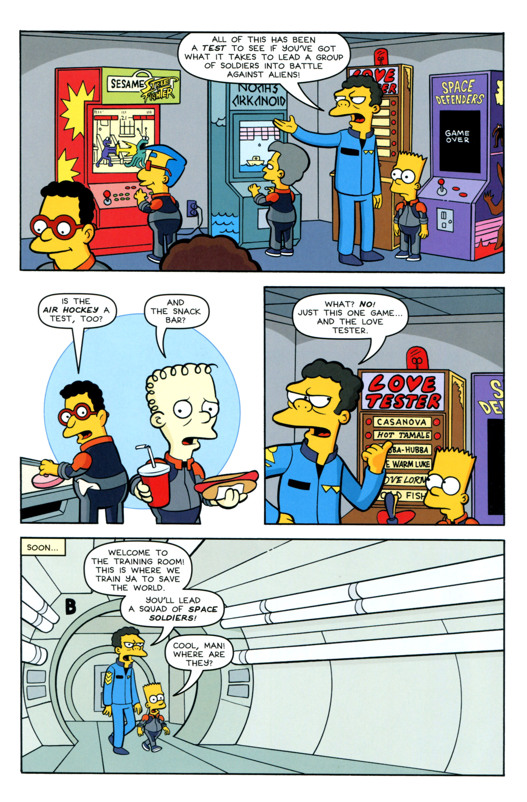 Read online Simpsons Comics comic -  Issue #218 - 19