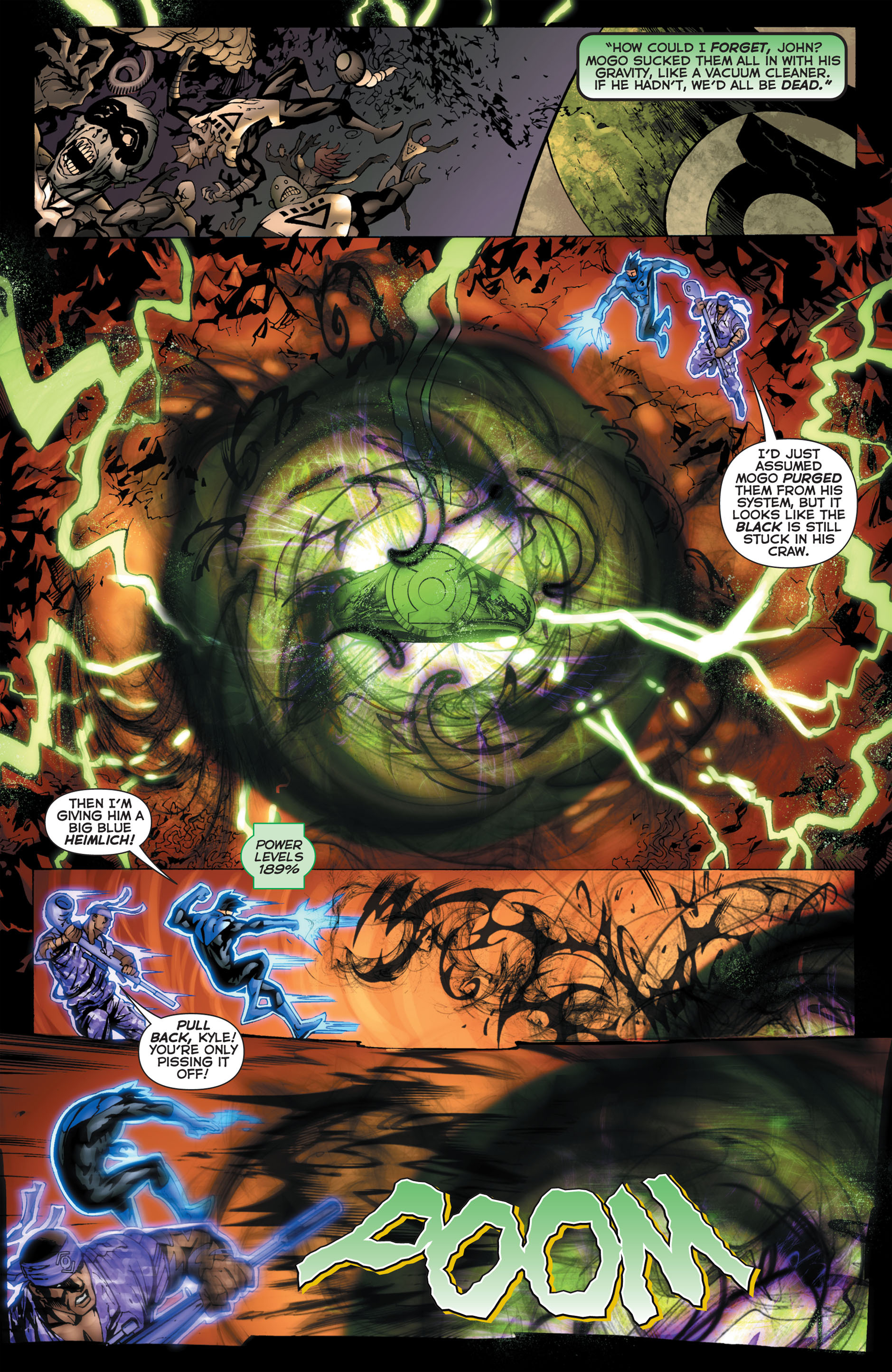 Read online Green Lantern: War of the Green Lanterns (2011) comic -  Issue # TPB - 183