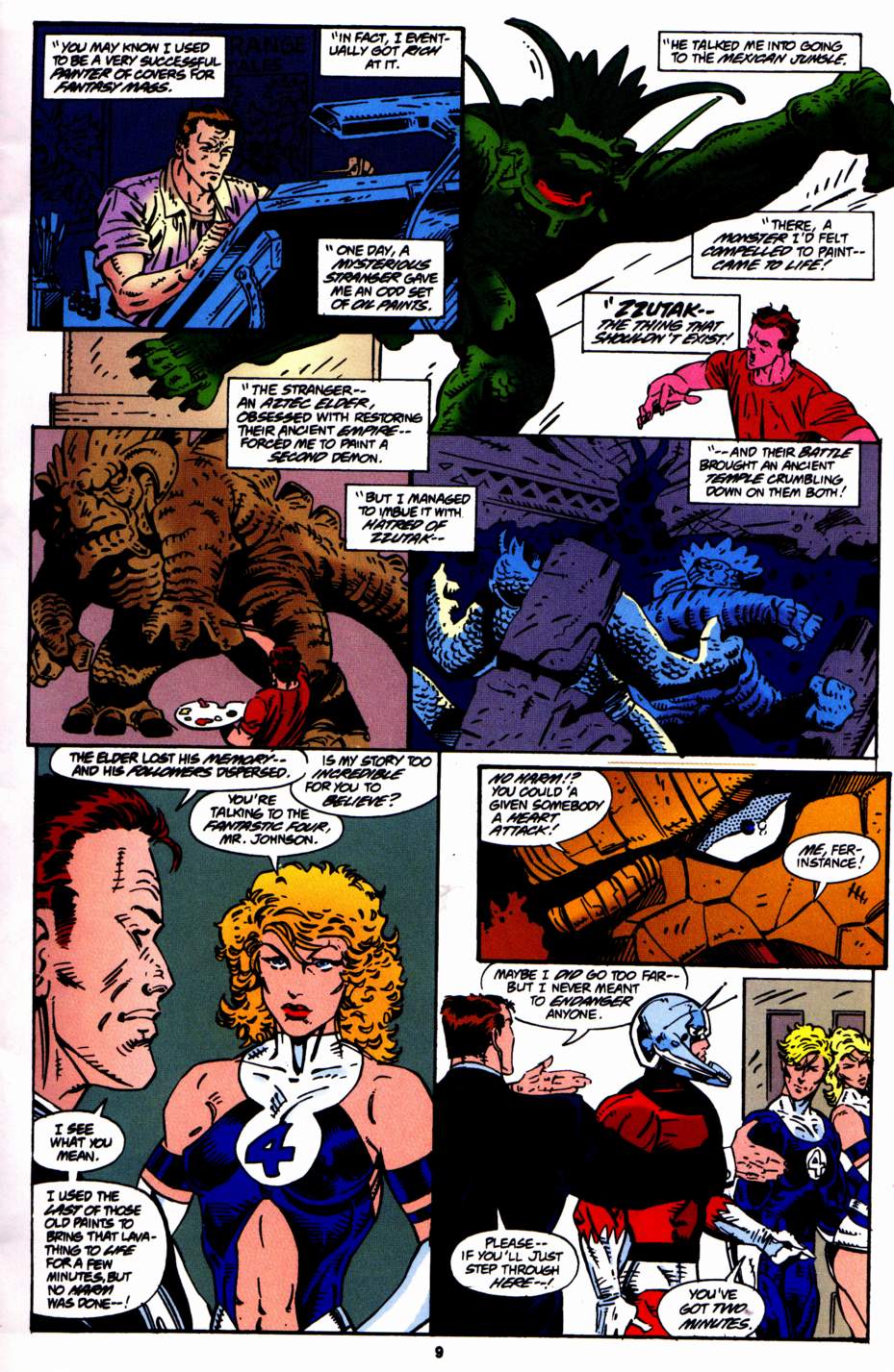 Read online Fantastic Four Unlimited comic -  Issue #7 - 9