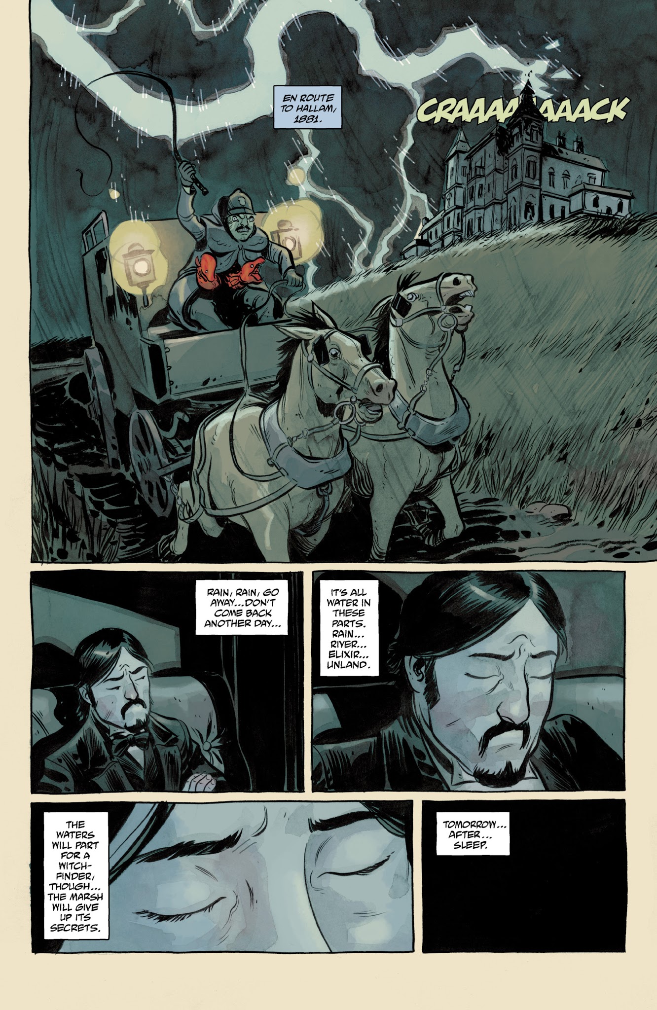 Read online Sir Edward Grey, Witchfinder: The Mysteries of Unland comic -  Issue # TPB - 81