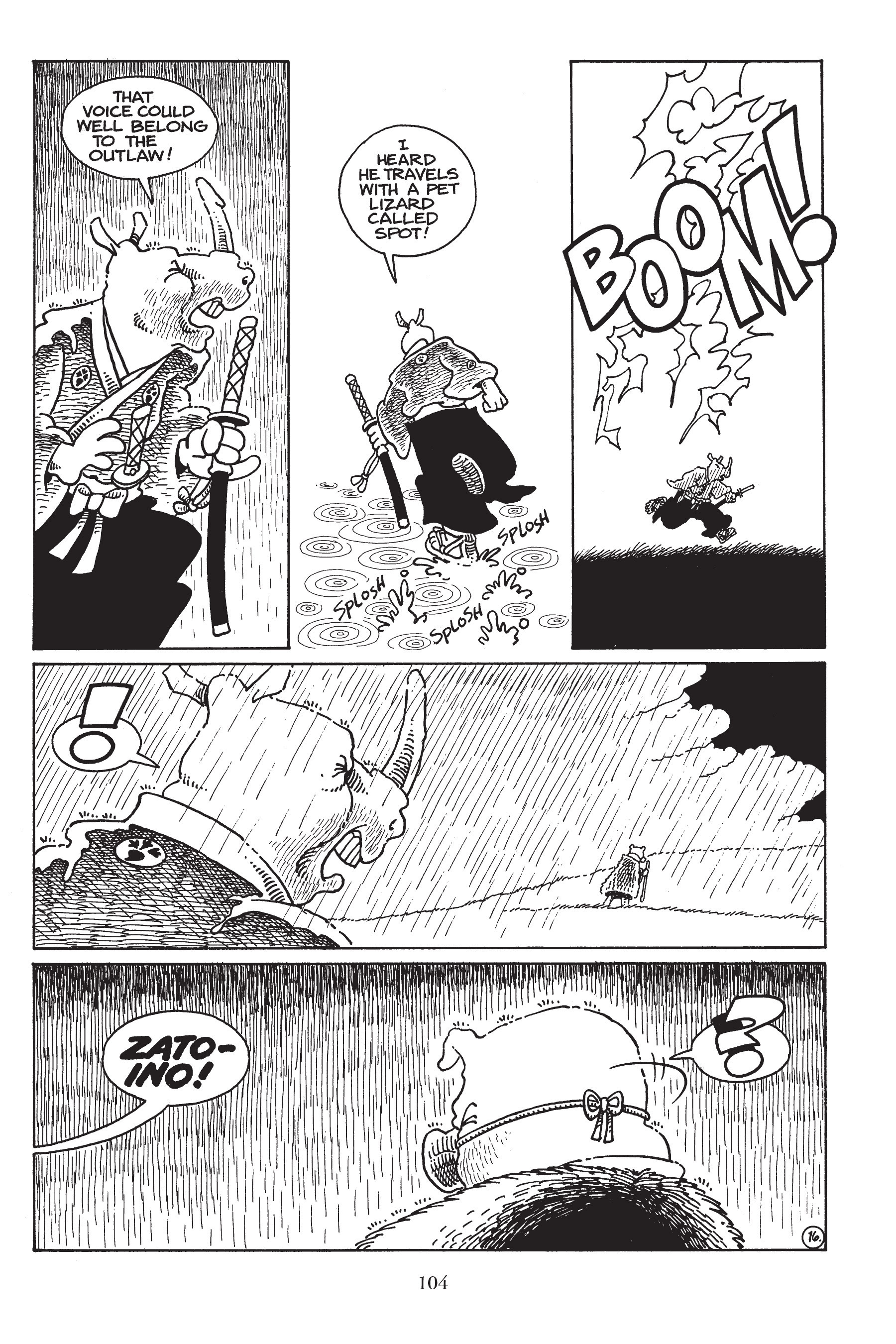 Read online Usagi Yojimbo (1987) comic -  Issue # _TPB 4 - 103
