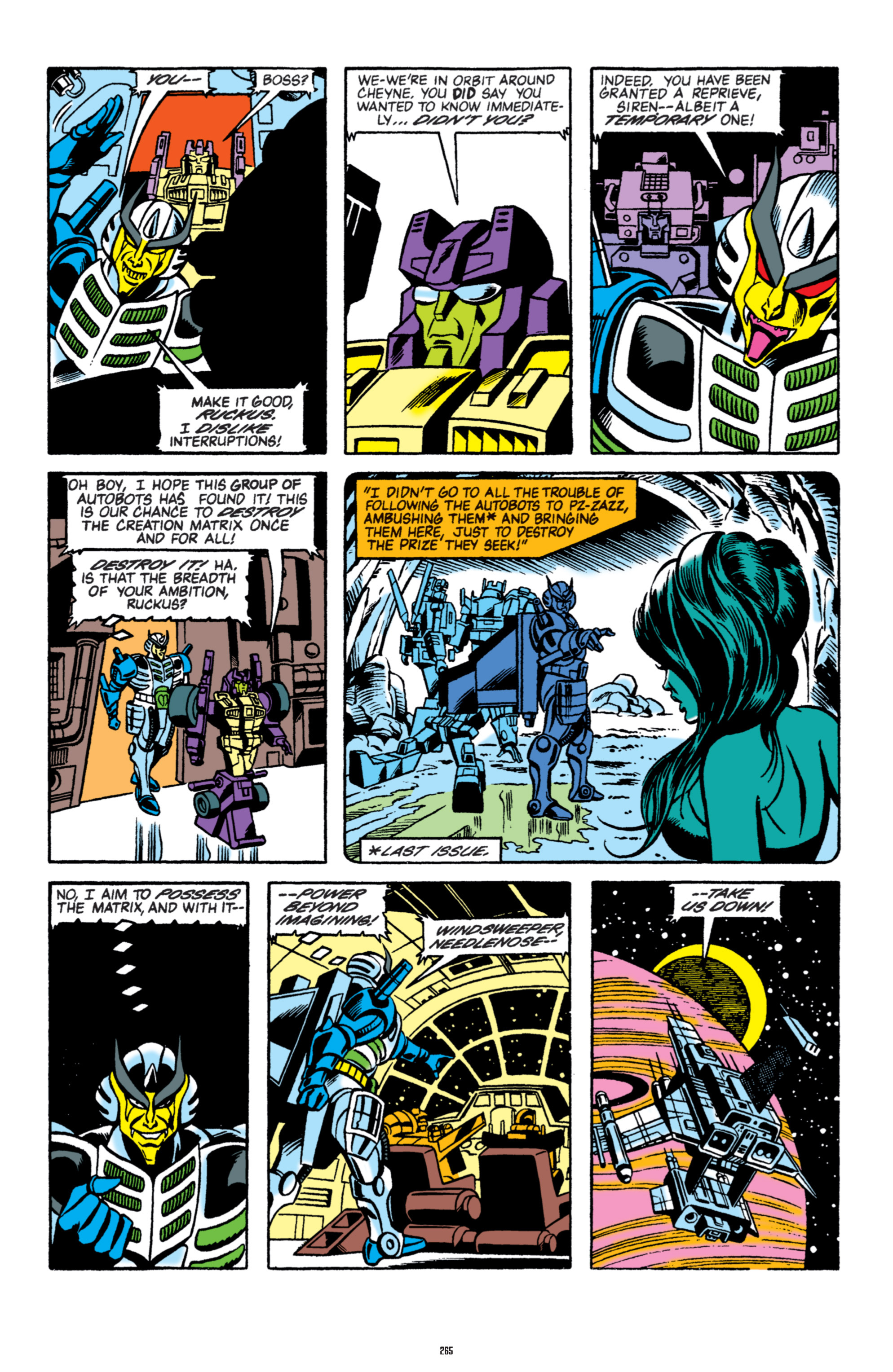 Read online The Transformers Classics comic -  Issue # TPB 5 - 266