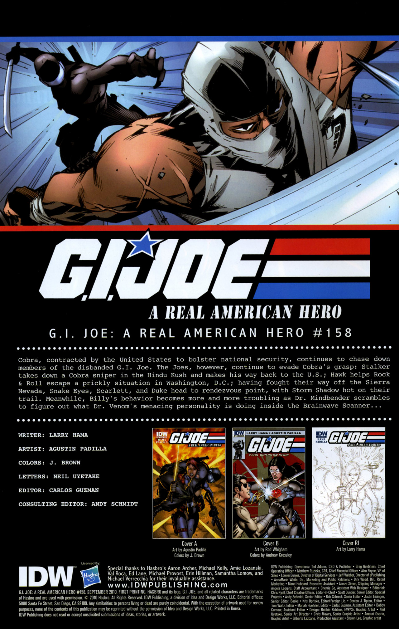 Read online G.I. Joe: A Real American Hero comic -  Issue #158 - 2