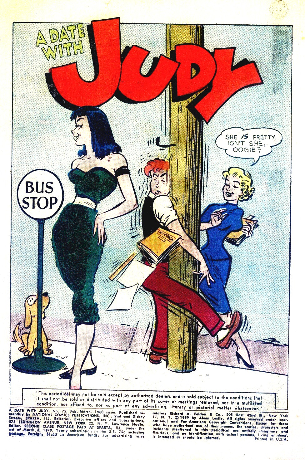 Read online A Date with Judy comic -  Issue #75 - 3