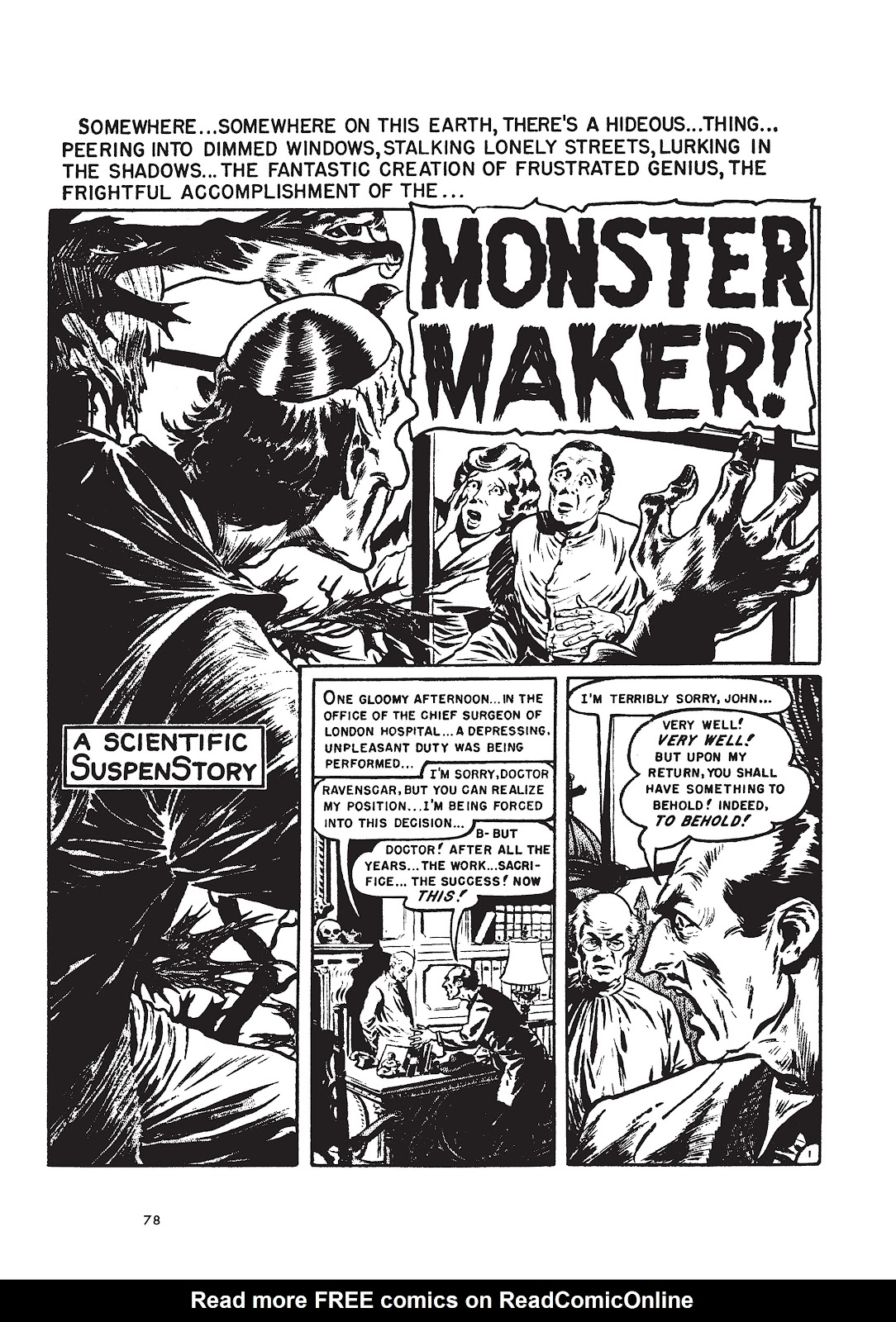 Read online Doctor of Horror and Other Stories comic -  Issue # TPB (Part 1) - 93