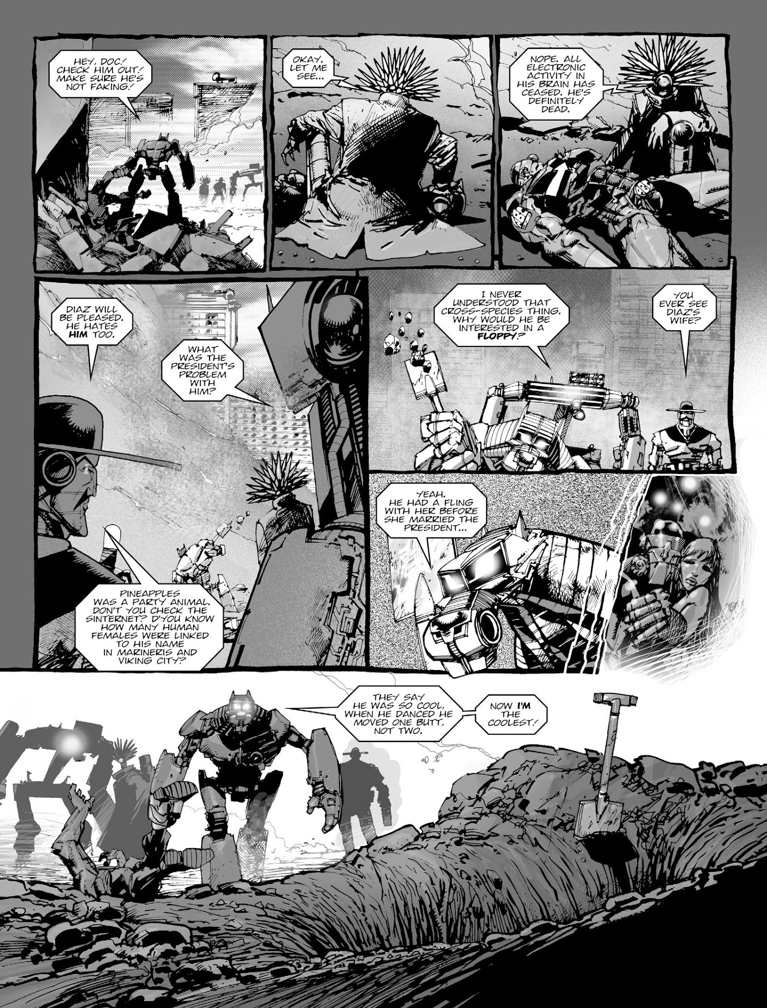 Read online ABC Warriors: The Mek Files comic -  Issue # TPB 3 - 212