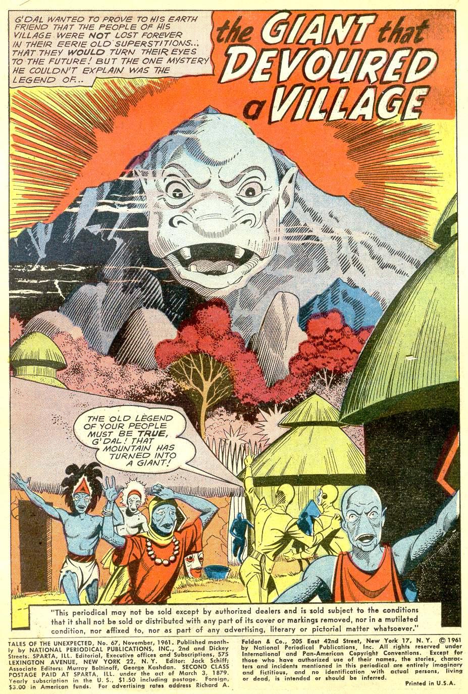 Read online Tales of the Unexpected comic -  Issue #67 - 3