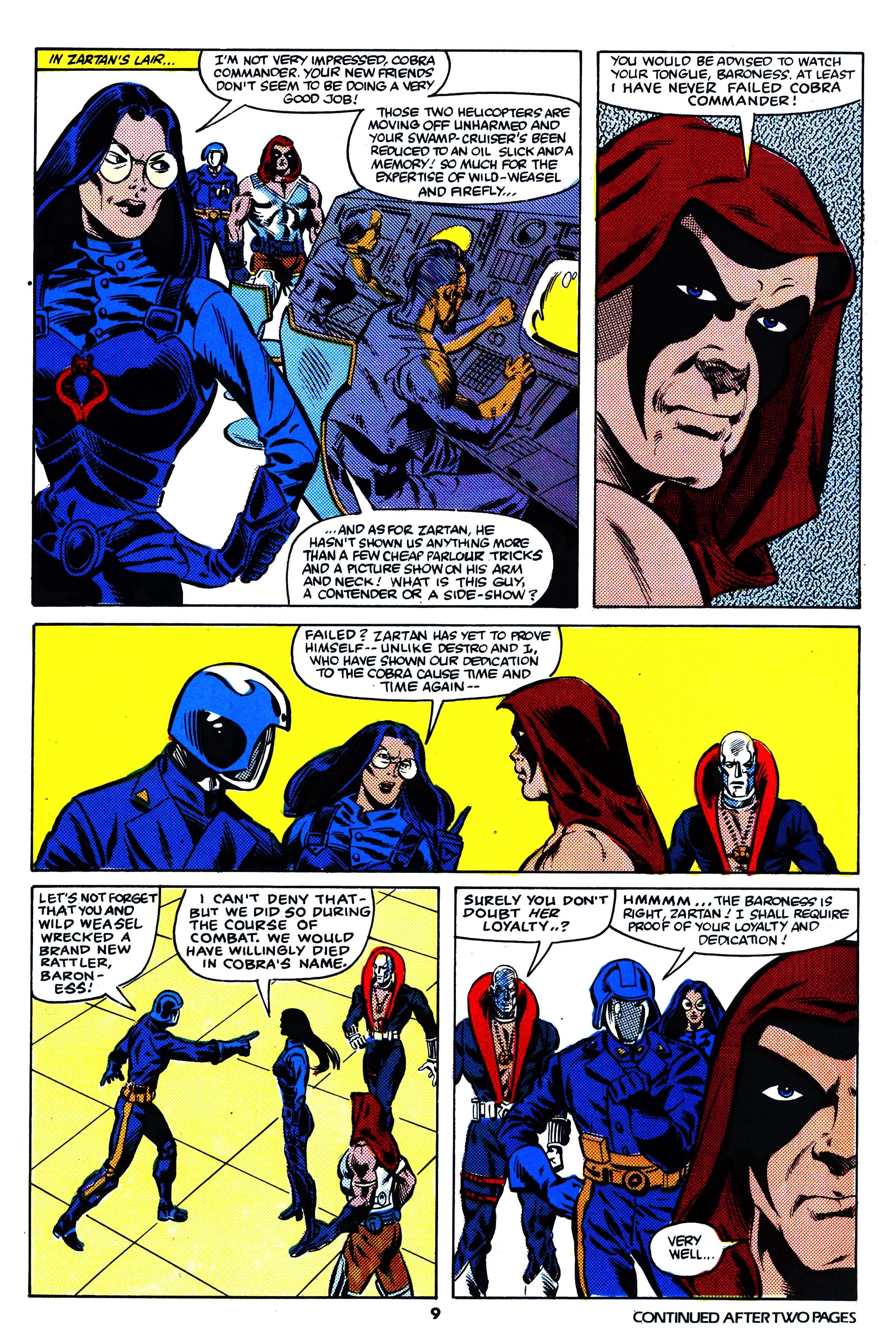Read online Action Force comic -  Issue #10 - 9