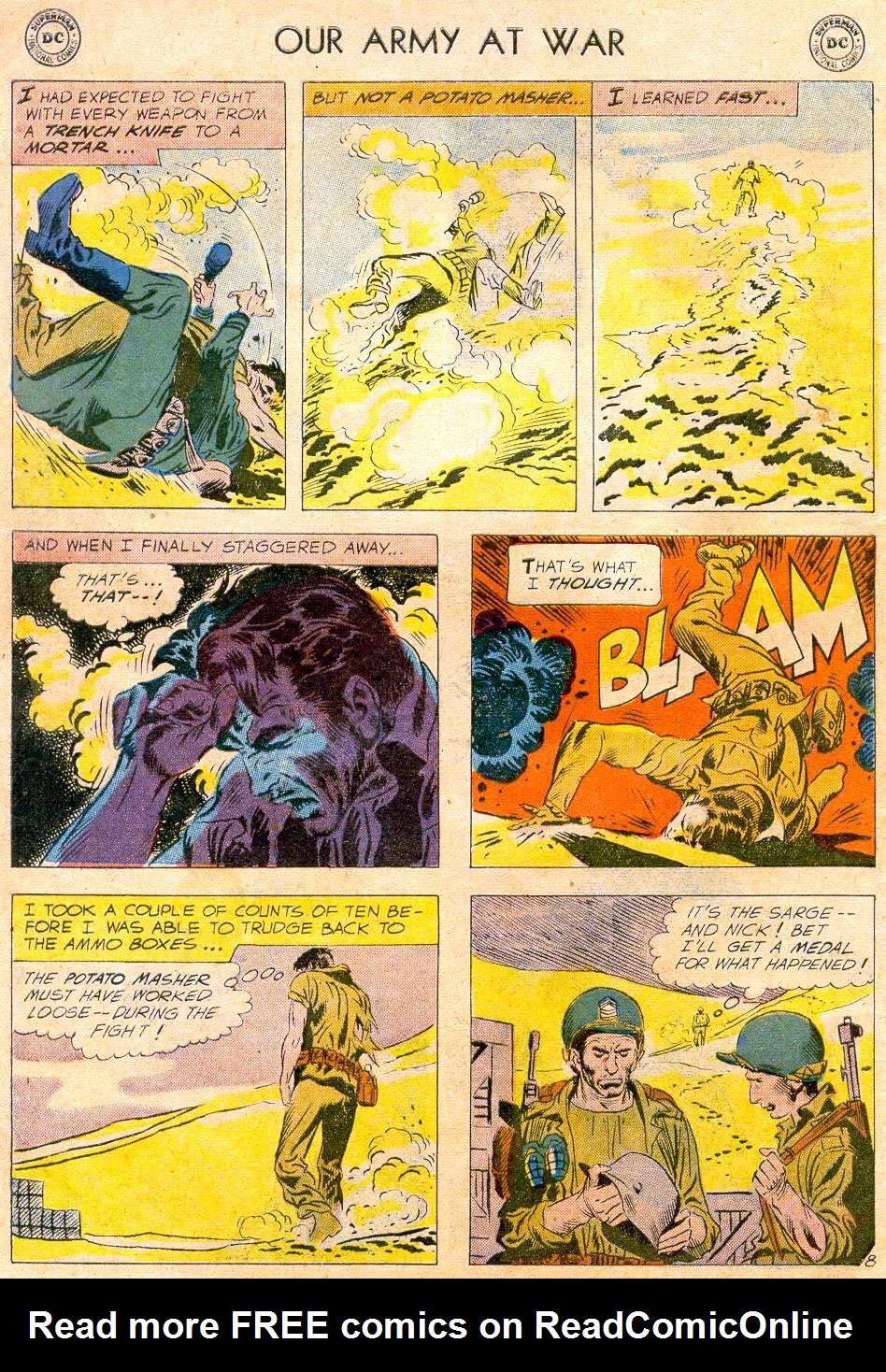 Read online Our Army at War (1952) comic -  Issue #73 - 10