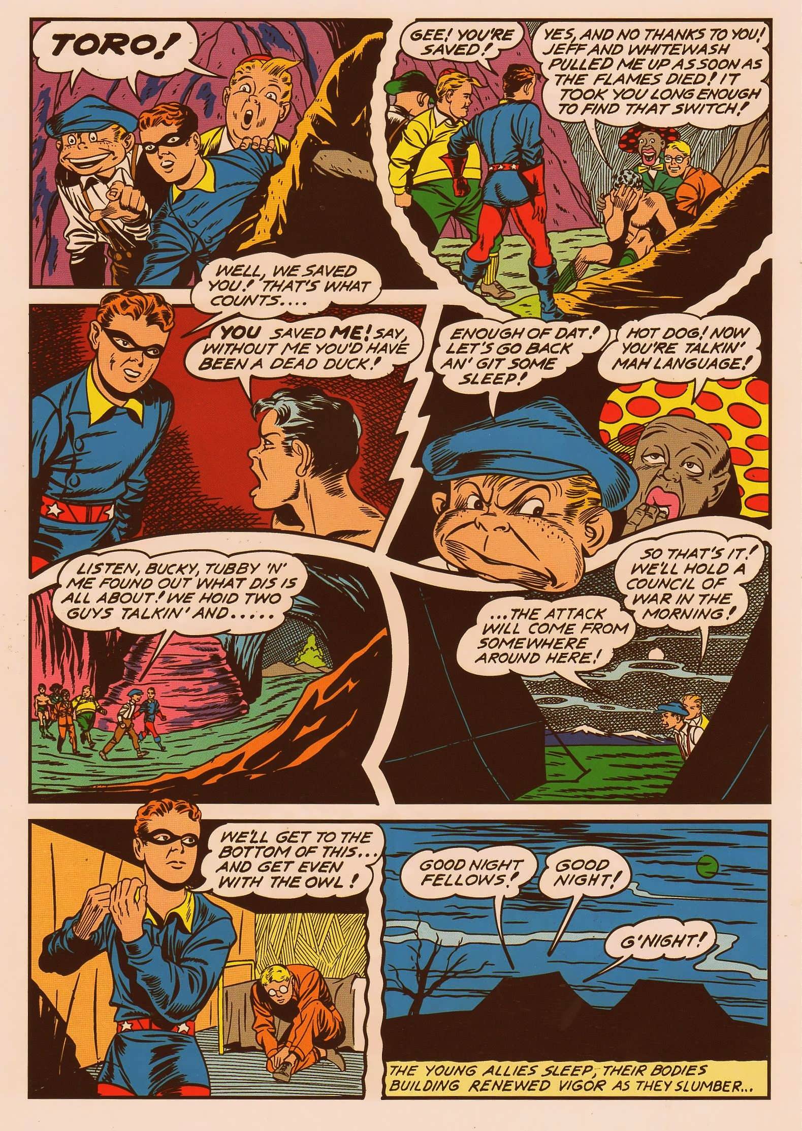 Read online Young Allies Comics comic -  Issue #5 - 38