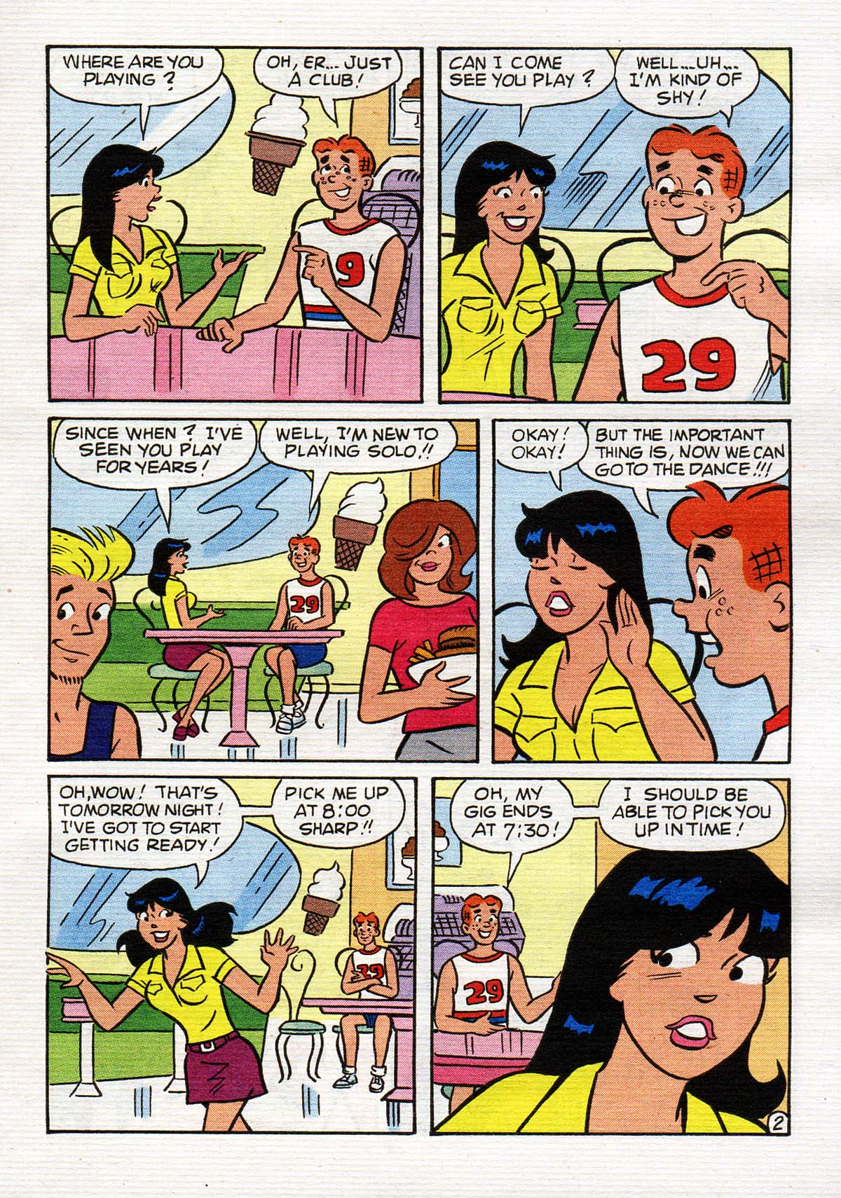 Read online Betty and Veronica Digest Magazine comic -  Issue #124 - 188