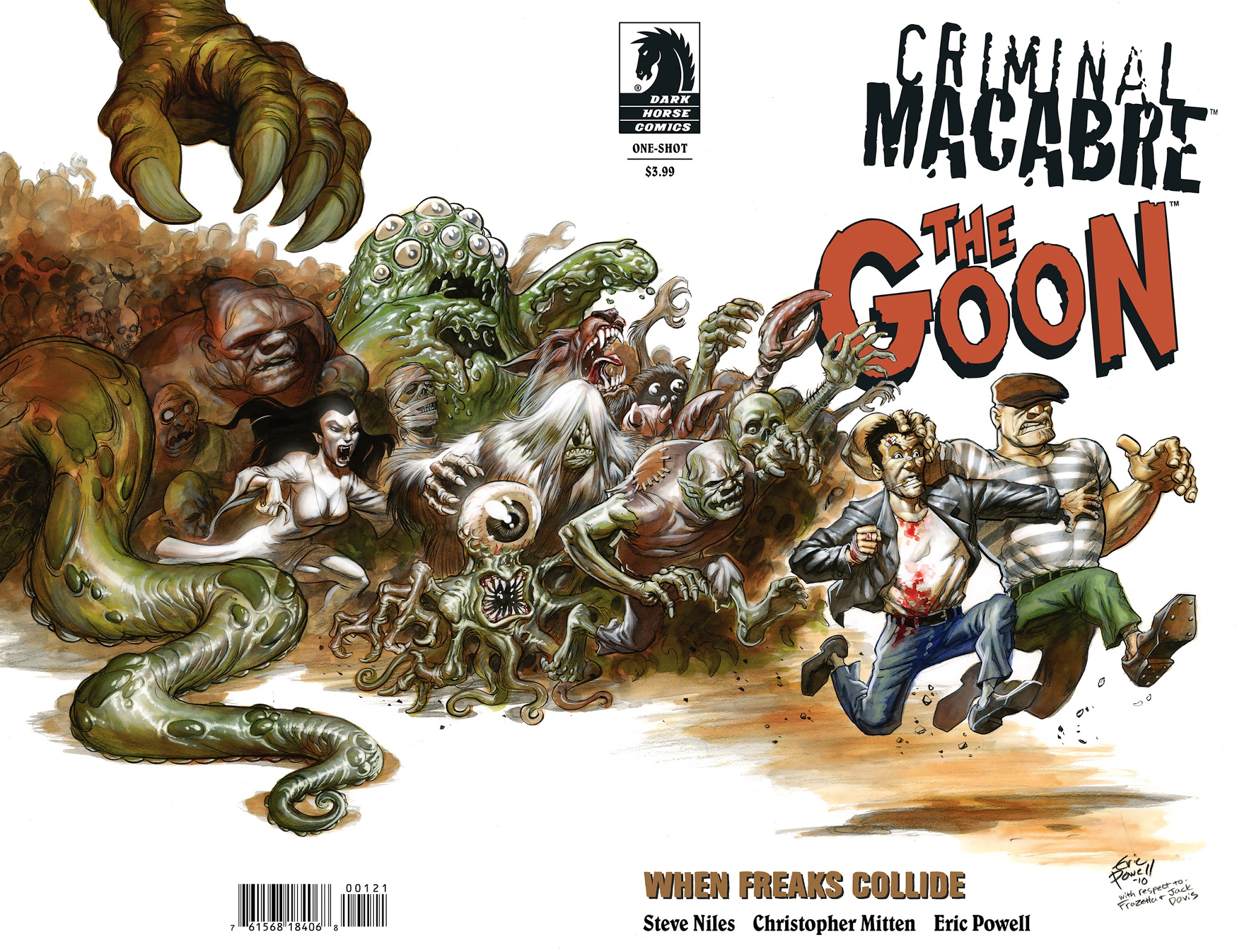 Read online Criminal Macabre/The Goon: When Freaks Collide comic -  Issue # Full - 2