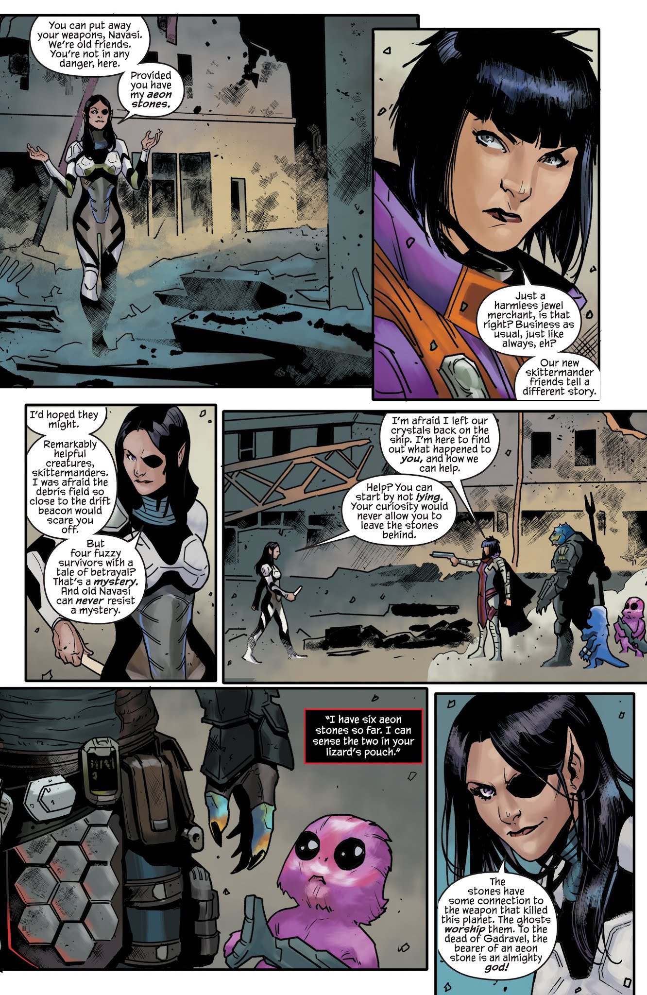 Read online Pathfinder: Spiral Of Bones comic -  Issue #4 - 27
