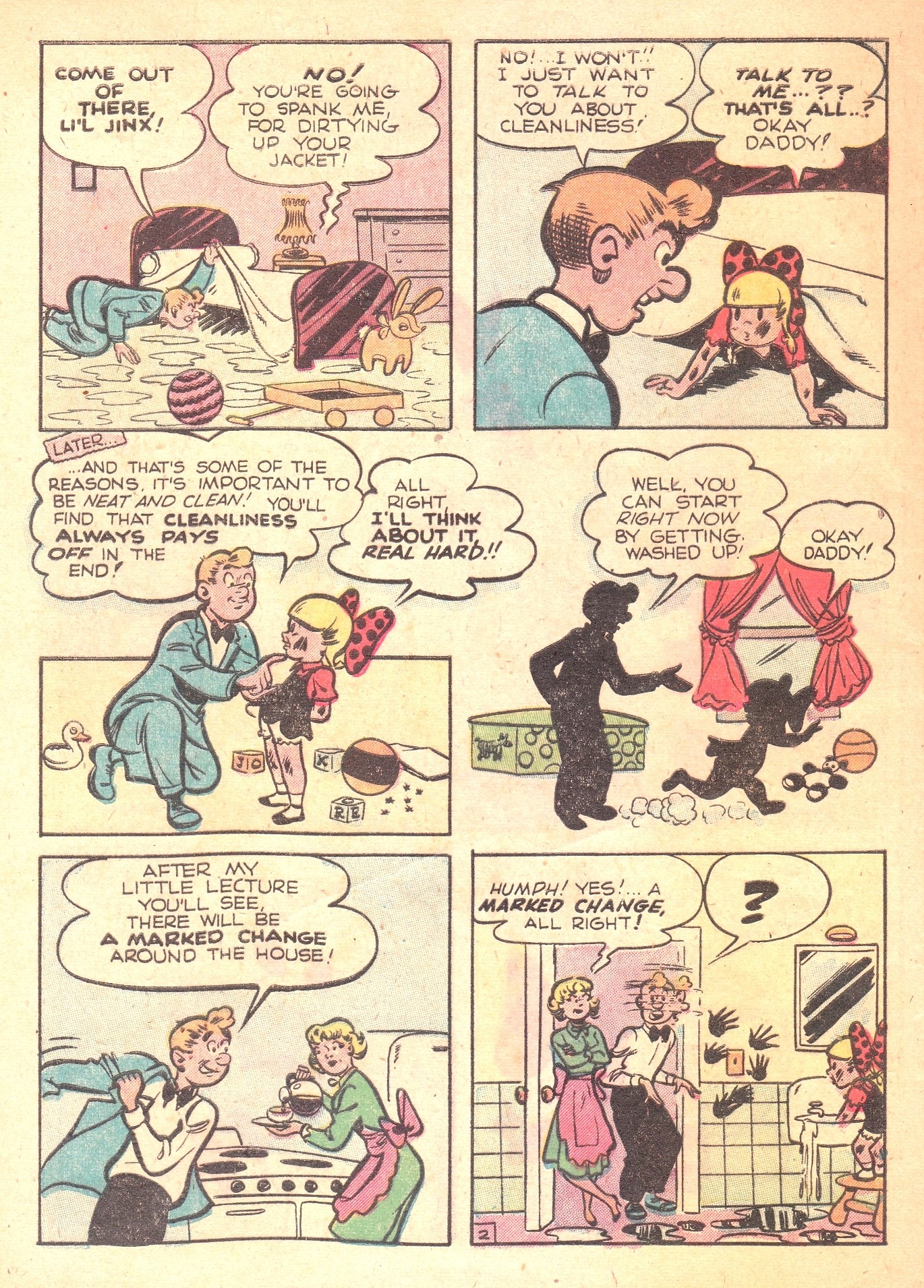 Read online Pep Comics comic -  Issue #92 - 46