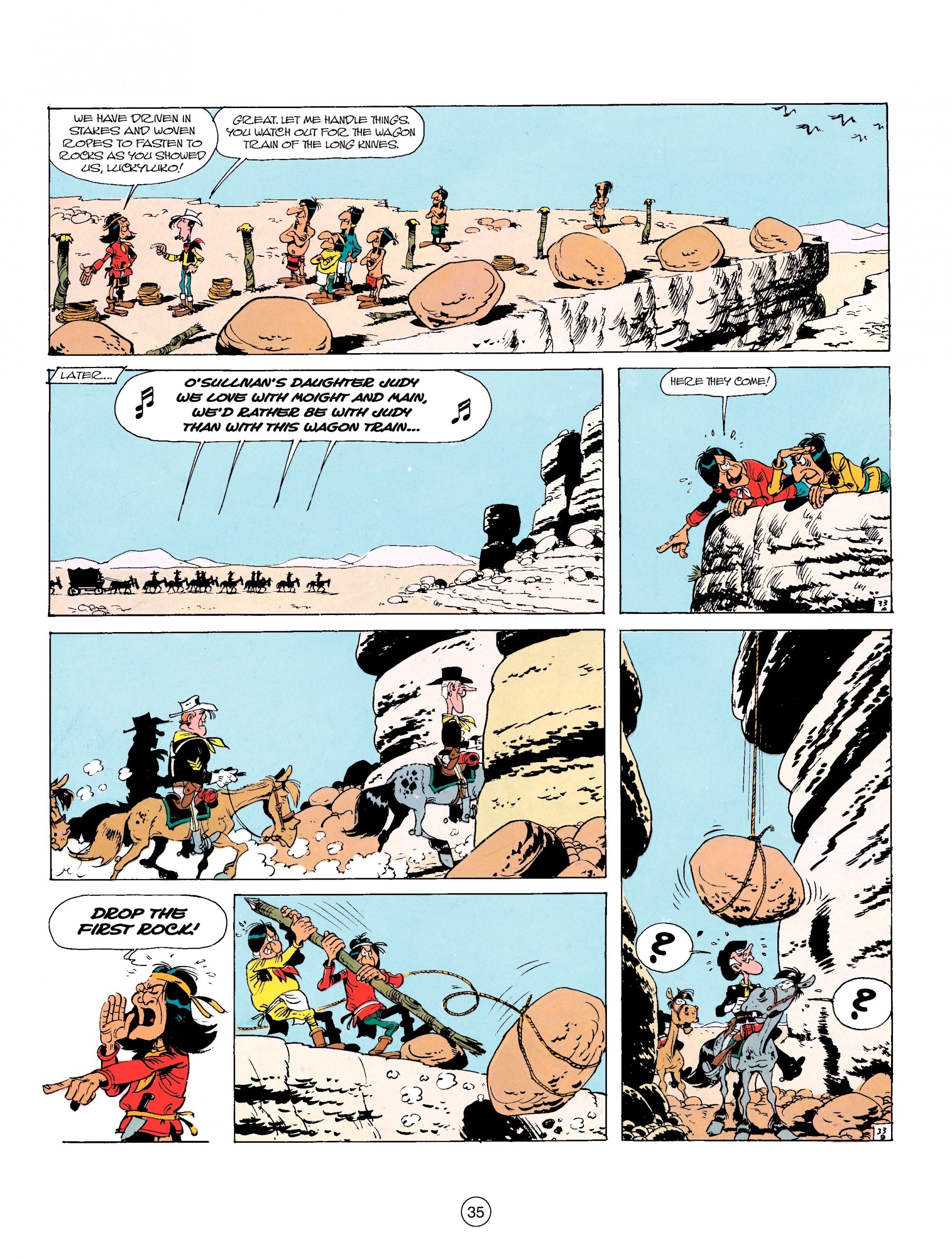 Read online A Lucky Luke Adventure comic -  Issue #17 - 35