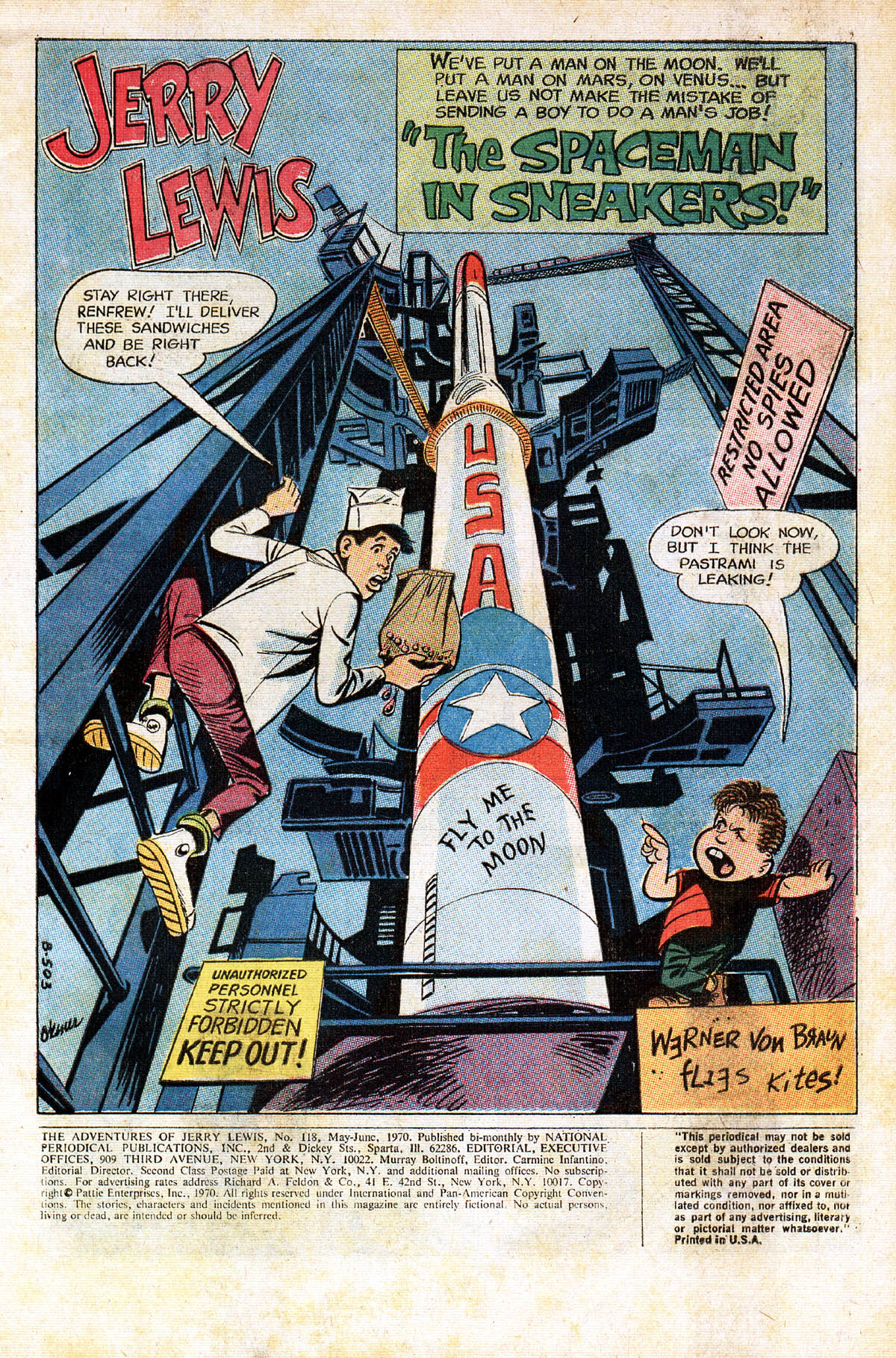 Read online The Adventures of Jerry Lewis comic -  Issue #118 - 3