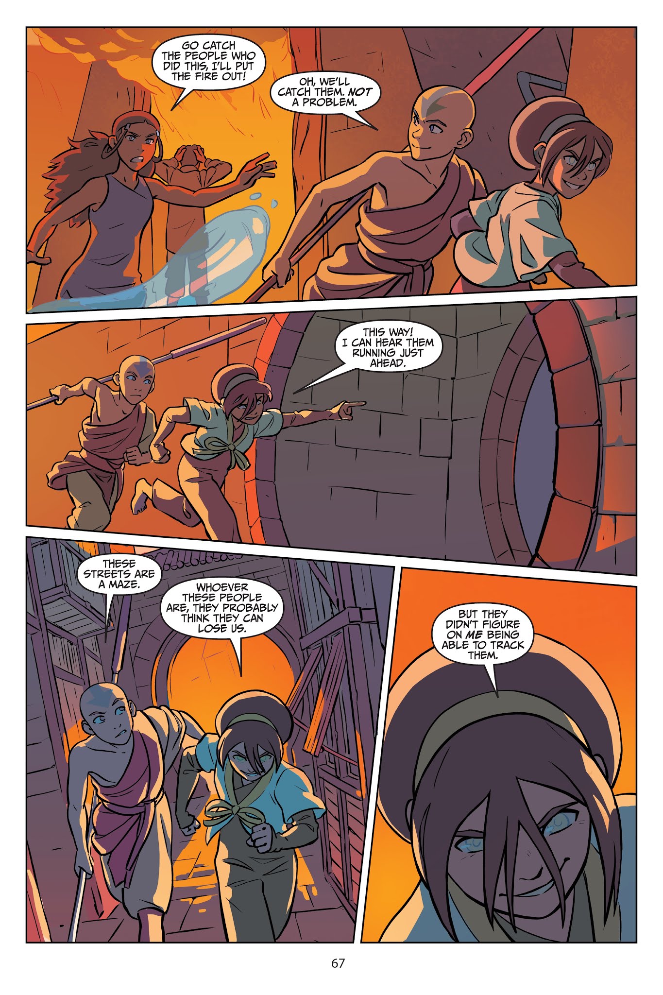 Read online Nickelodeon Avatar: The Last Airbender - Imbalance comic -  Issue # TPB 1 - 68