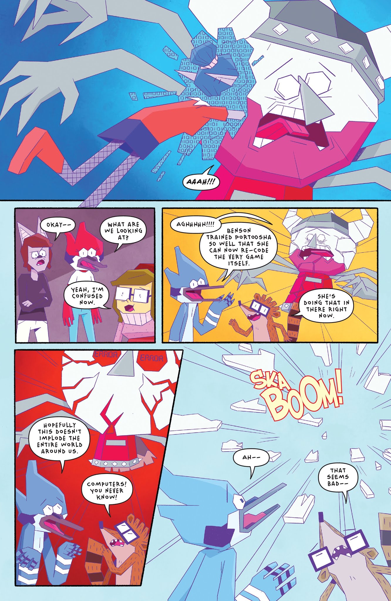 Read online Regular Show: 25 Years Later comic -  Issue #5 - 19