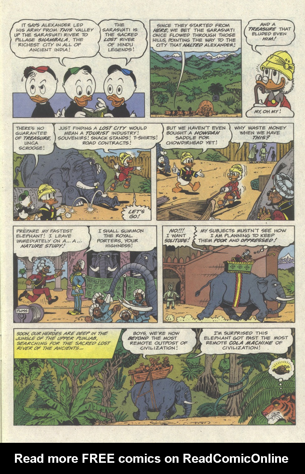 Read online Walt Disney's Uncle Scrooge Adventures comic -  Issue #51 - 8